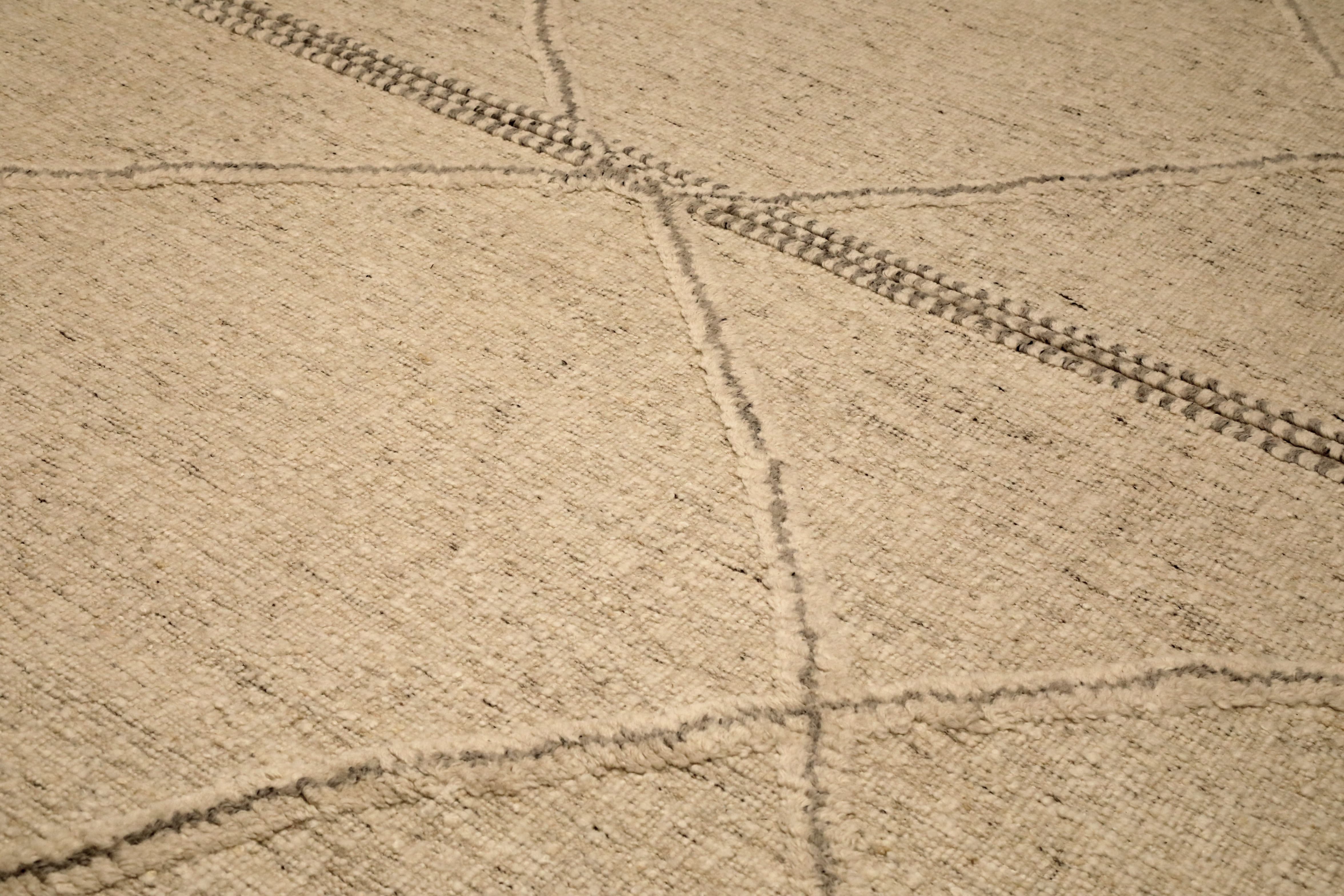 Thumbnail 4 for India Moroccan Modern / Contemporary Rug 96538