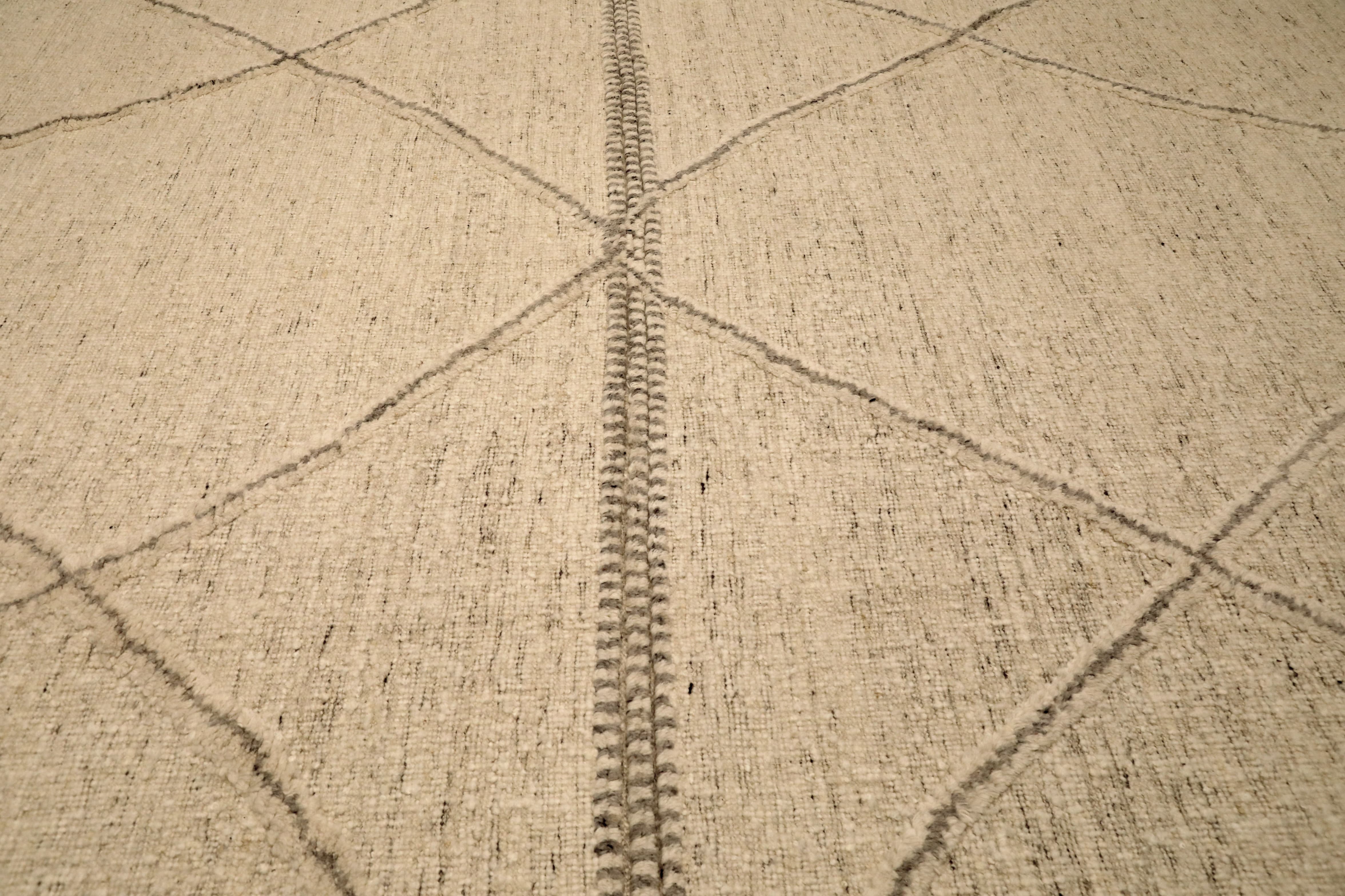 Thumbnail 3 for India Moroccan Modern / Contemporary Rug 96538