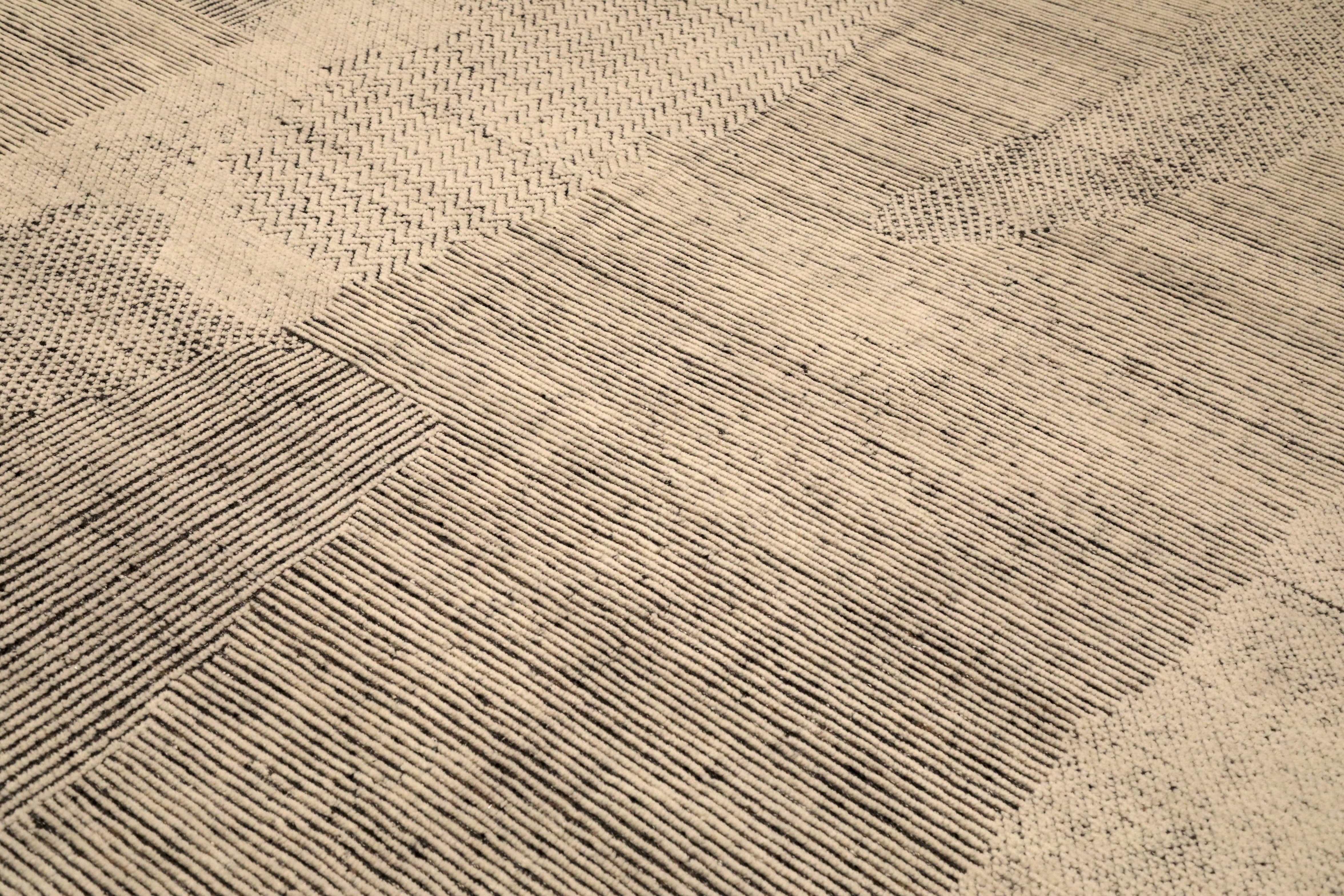 Thumbnail 3 for India Moroccan Modern / Contemporary Rug 96550