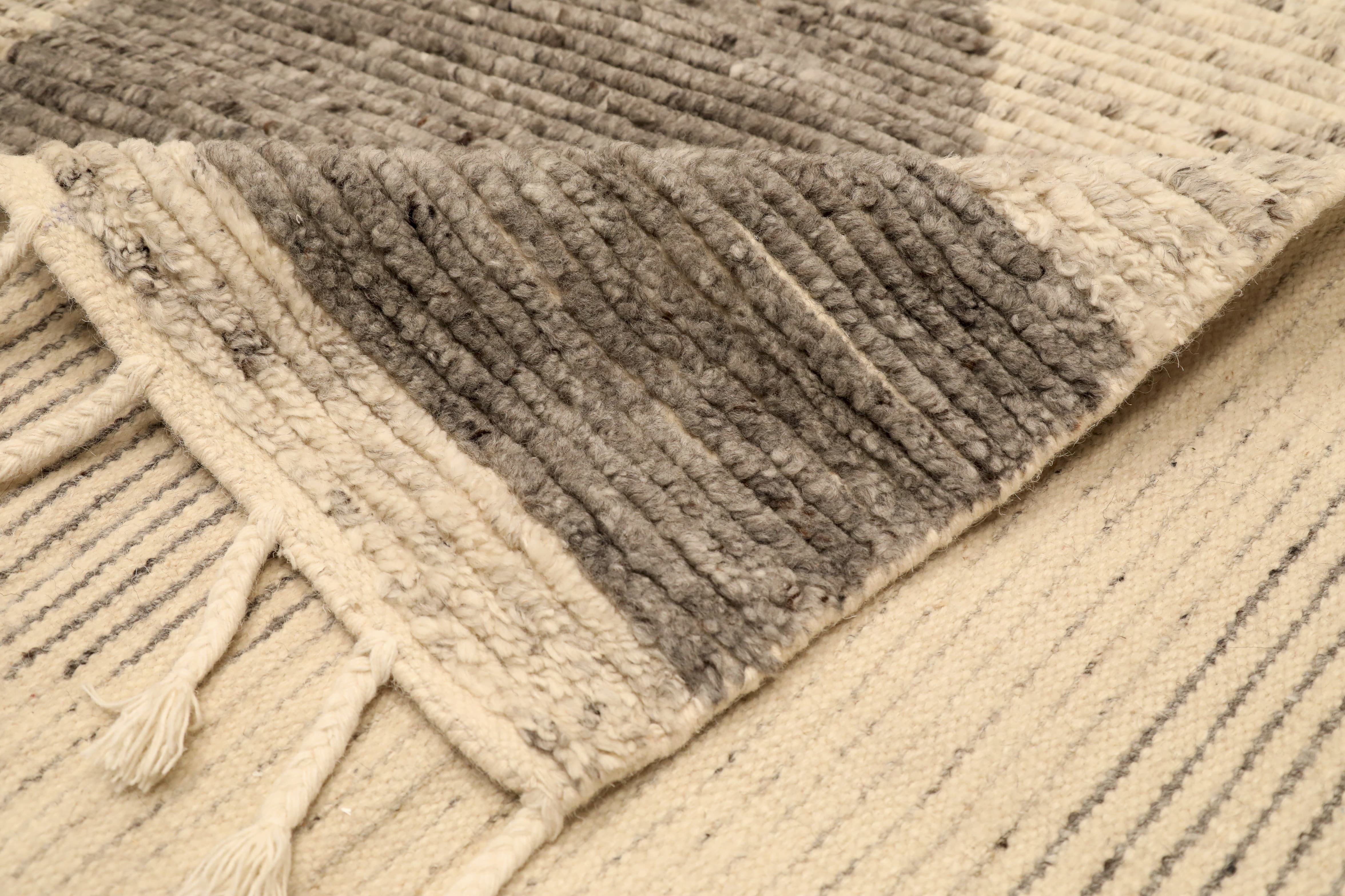 Thumbnail 5 for India Moroccan Modern / Contemporary Rug 96553