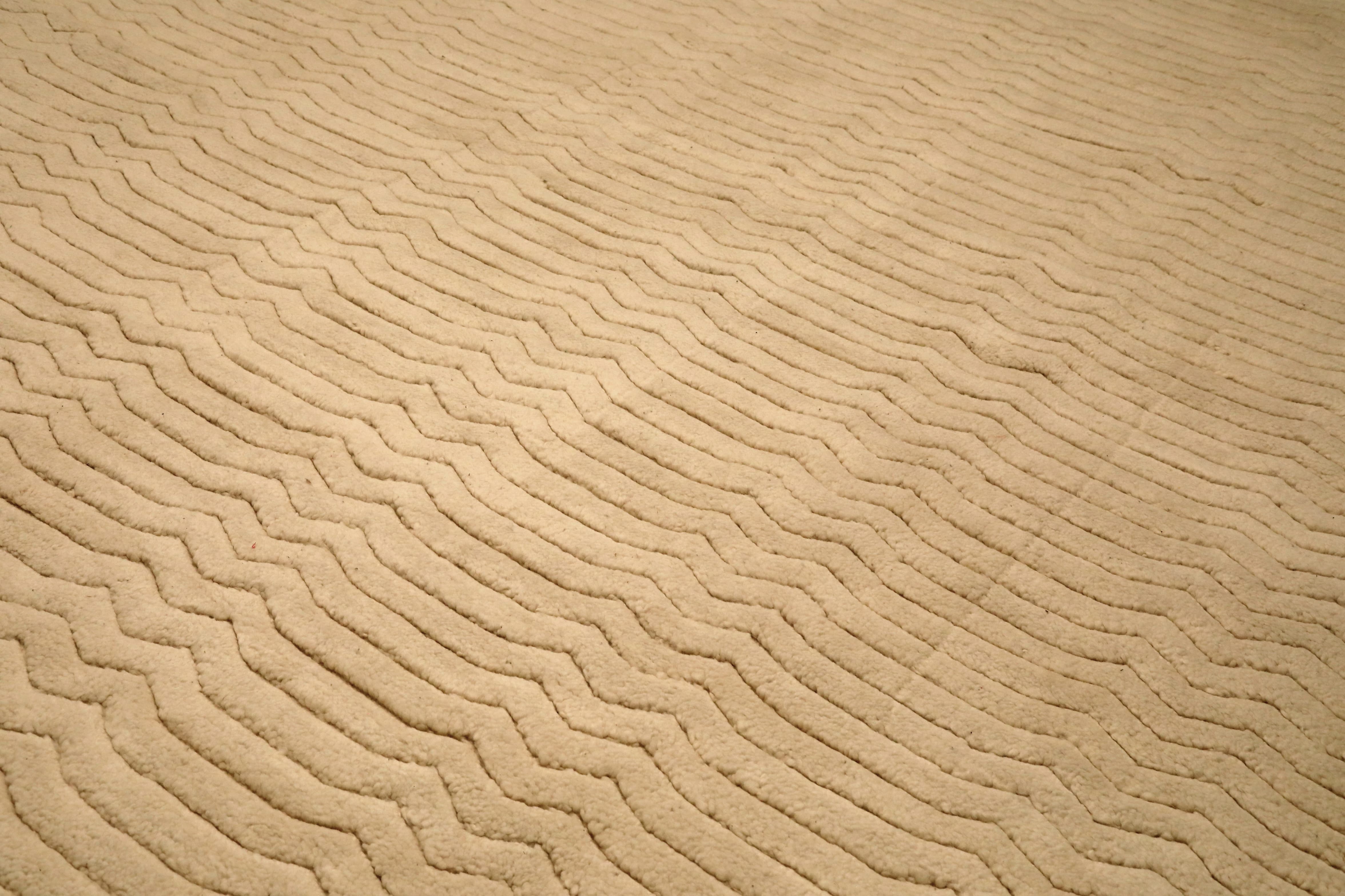 Thumbnail 4 for India Moroccan Modern / Contemporary Rug 96555