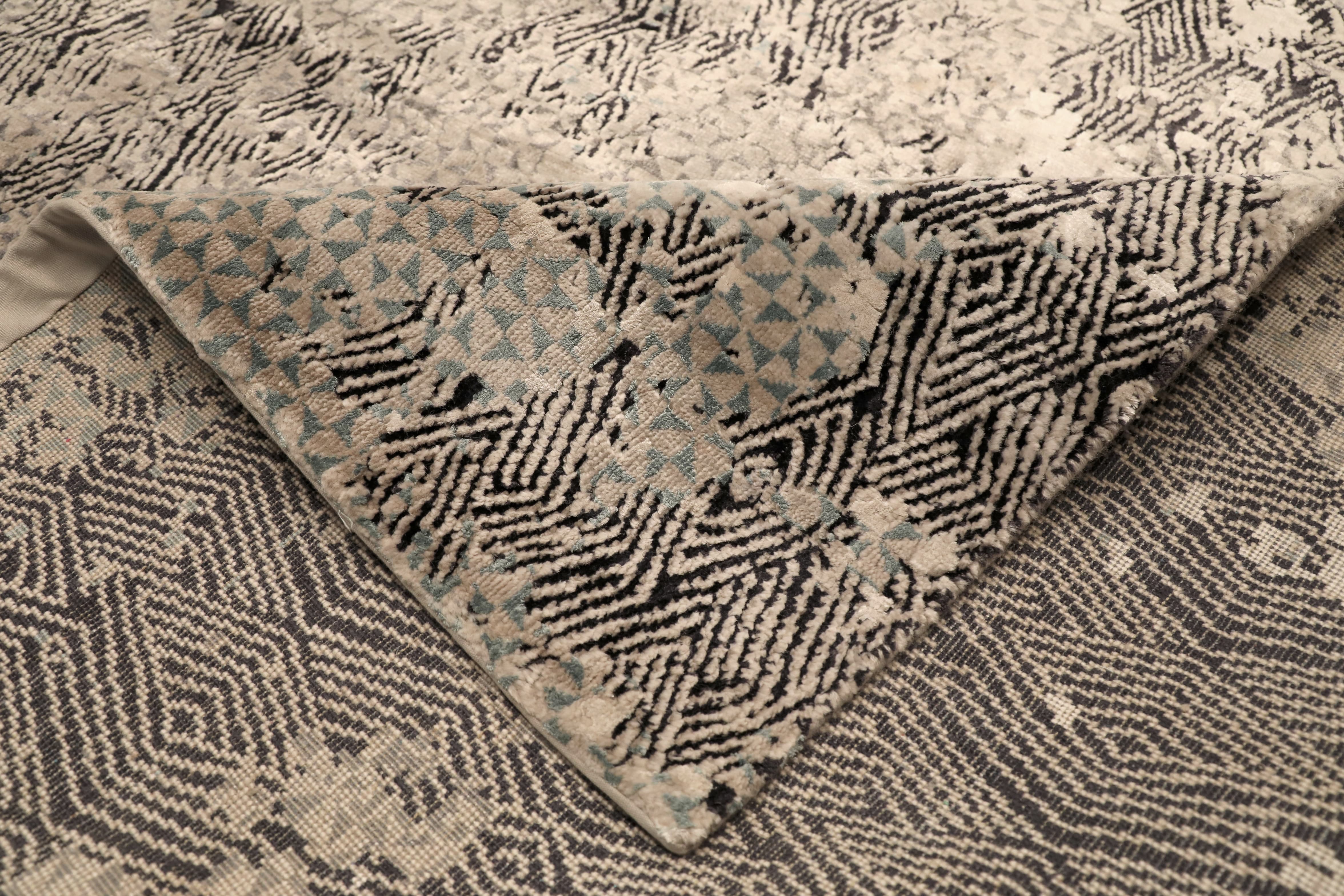 Thumbnail 5 for India Modern / Contemporary Rug 96557