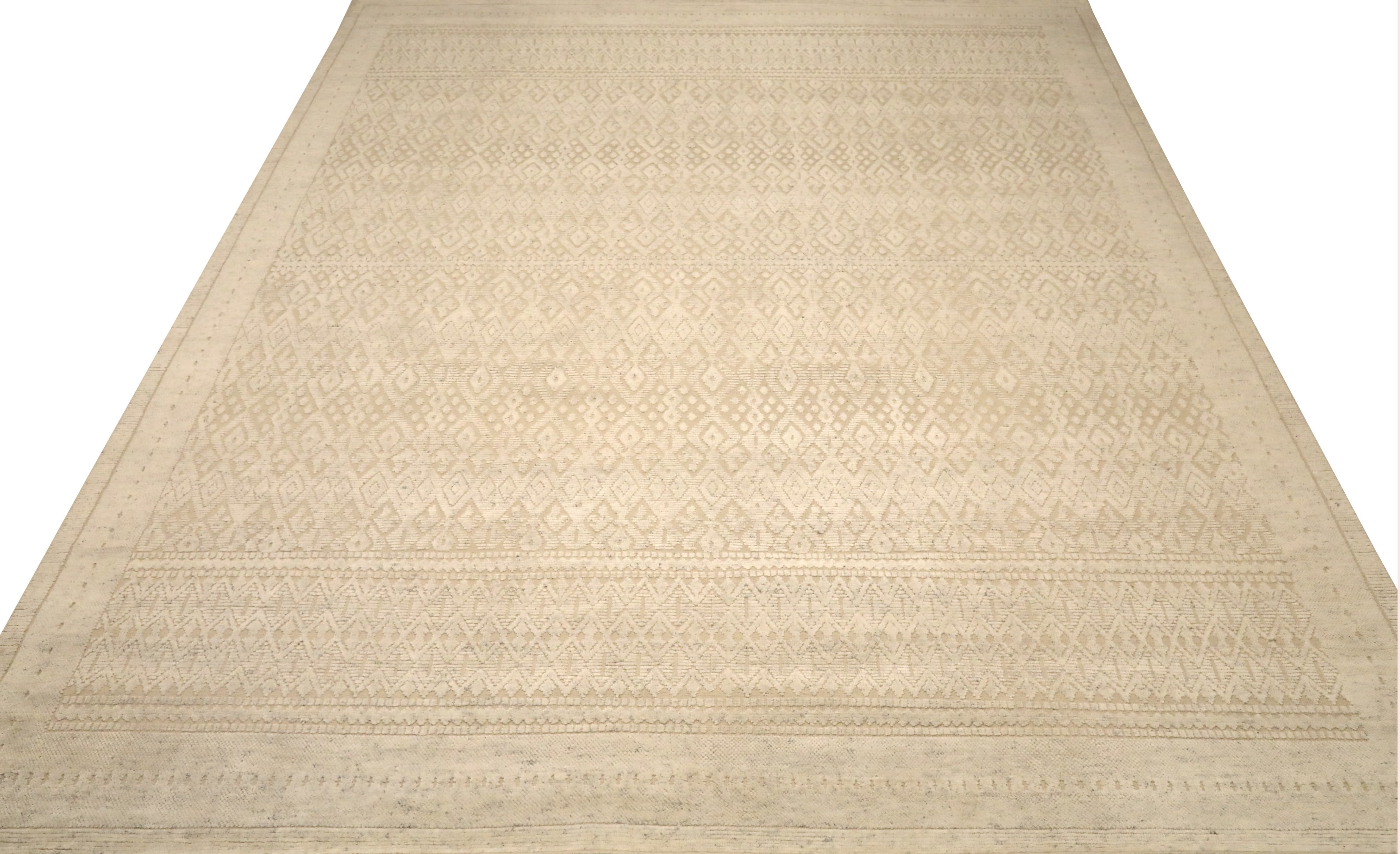 Thumbnail 7 for India Moroccan Modern / Contemporary Rug 96578