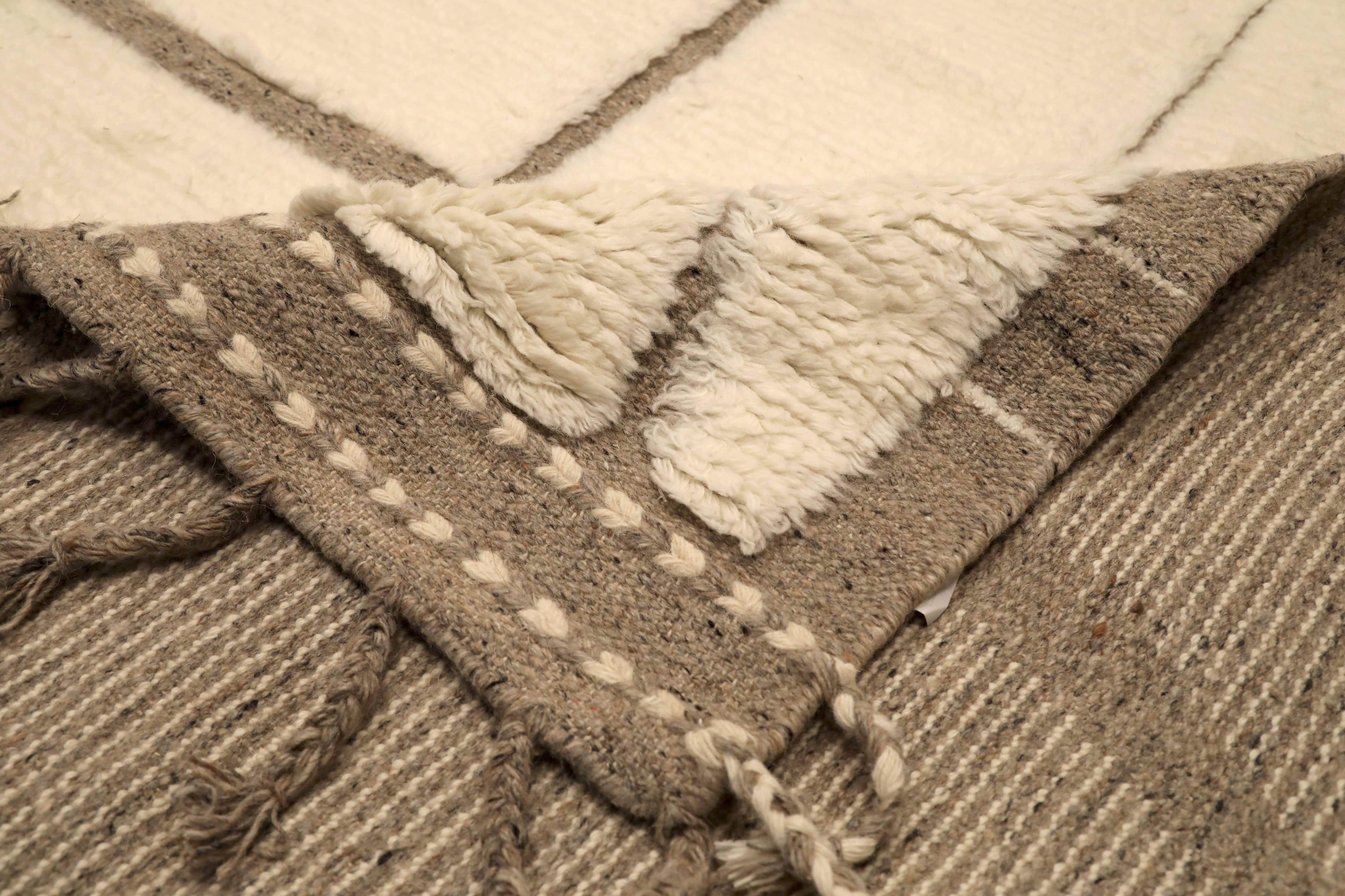 Thumbnail 3 for India Moroccan Modern / Contemporary Rug 96586