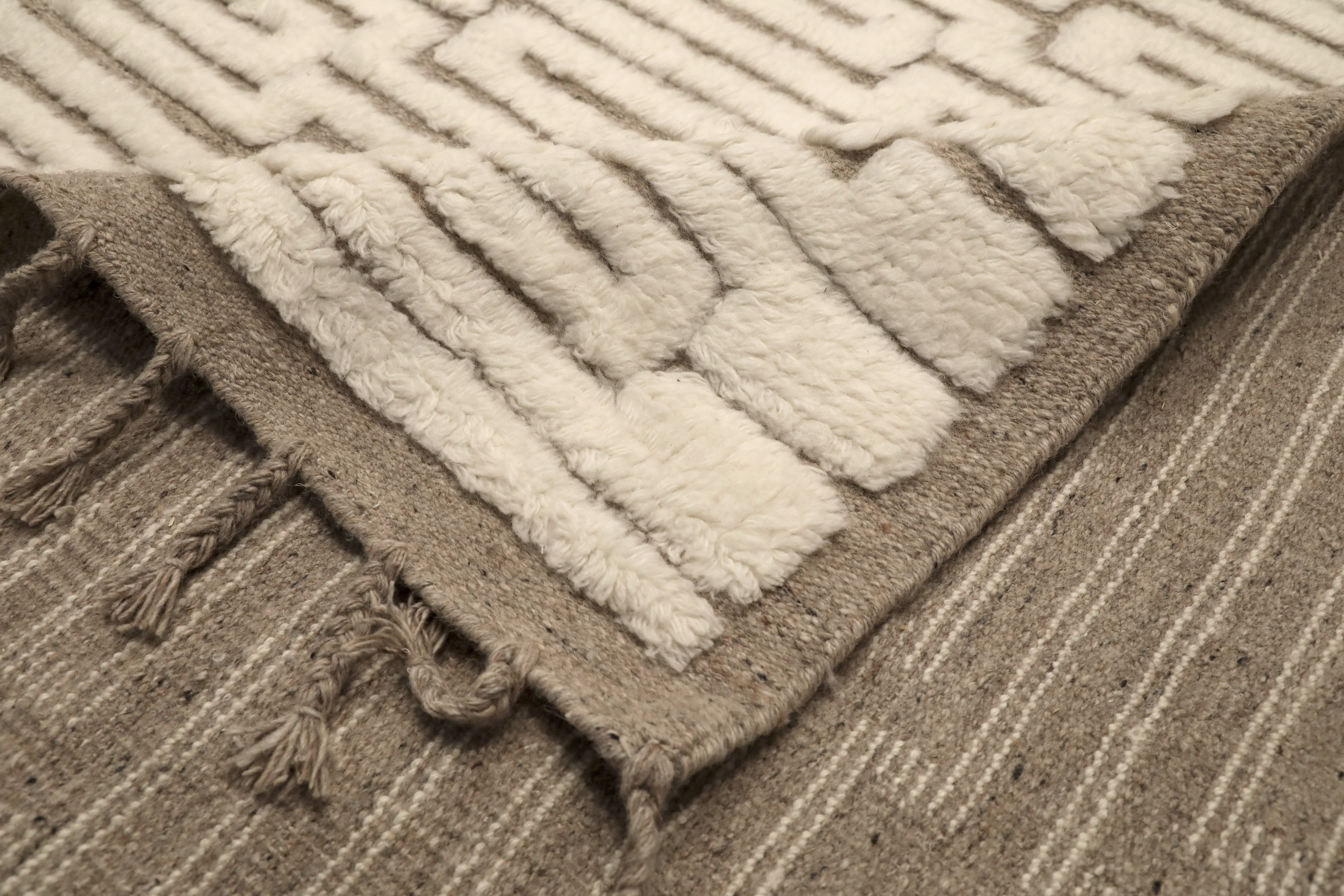 Thumbnail 3 for India Moroccan Modern / Contemporary Rug 96594