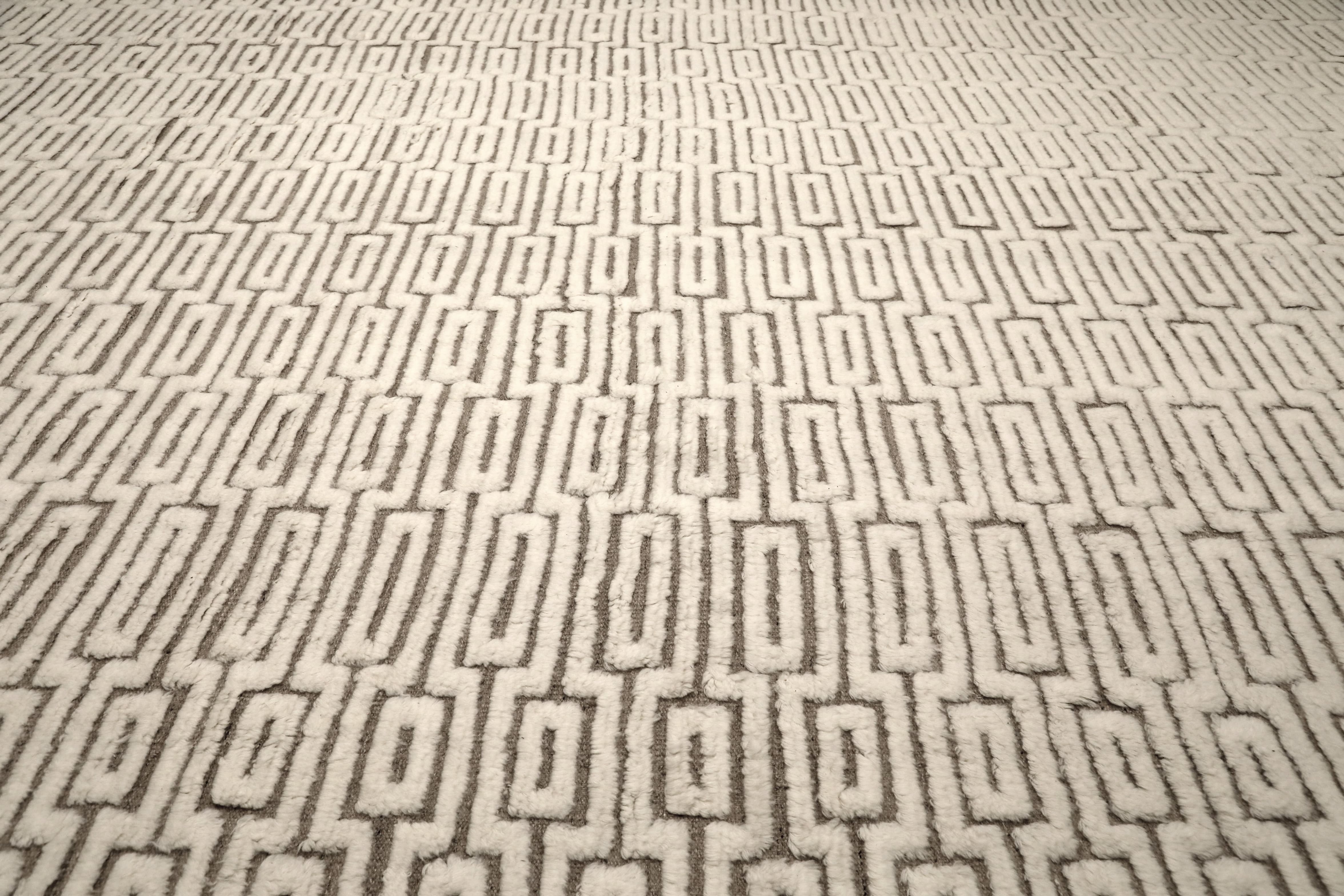 Thumbnail 2 for India Moroccan Modern / Contemporary Rug 96594