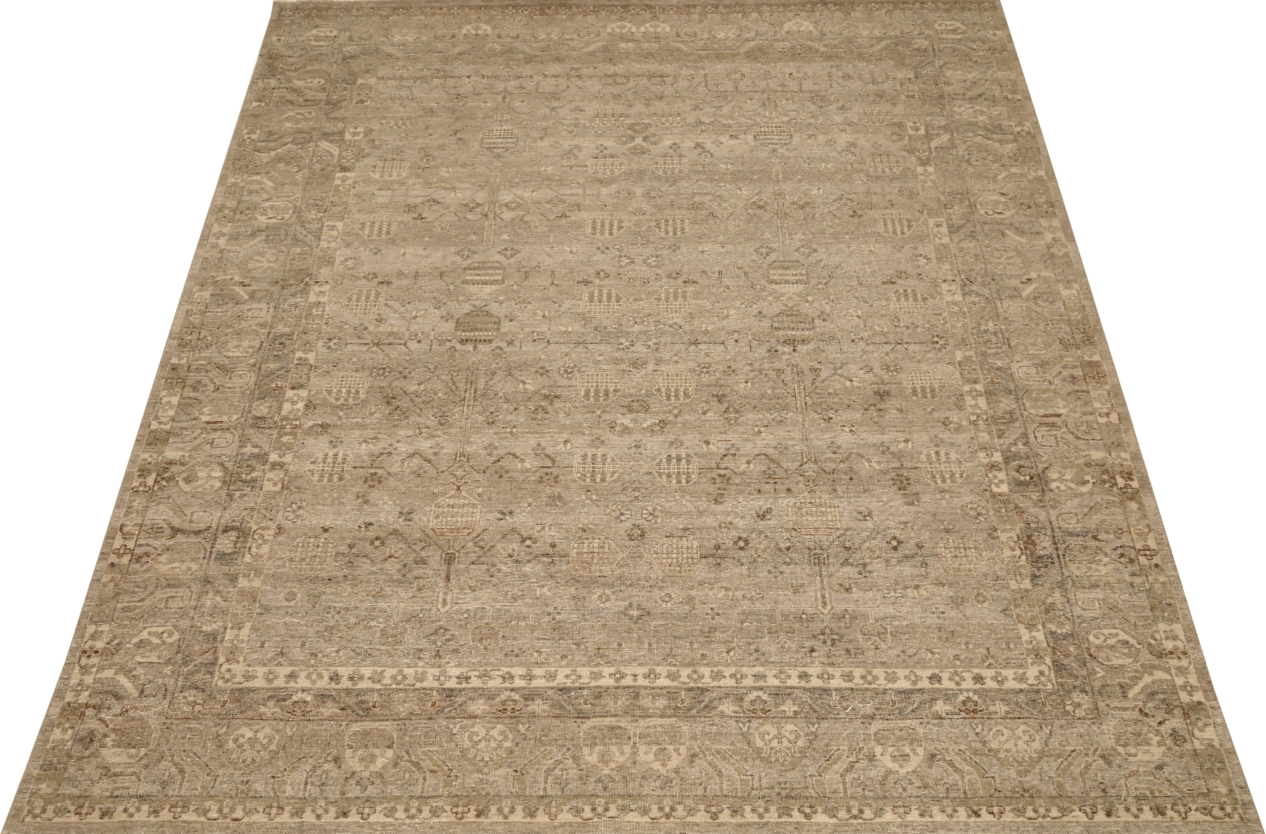 Thumbnail 6 for India Khotan Modern / Contemporary Rug 96606