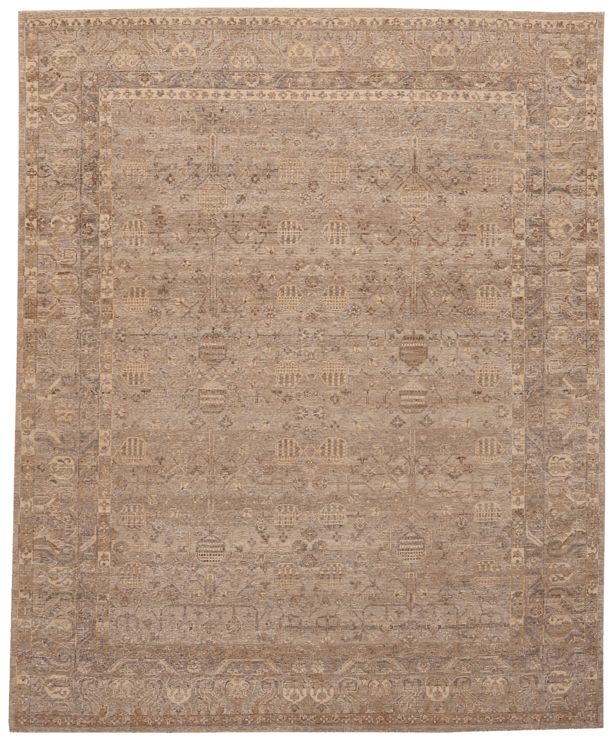 Thumbnail 7 for India Khotan Modern / Contemporary Rug 96606