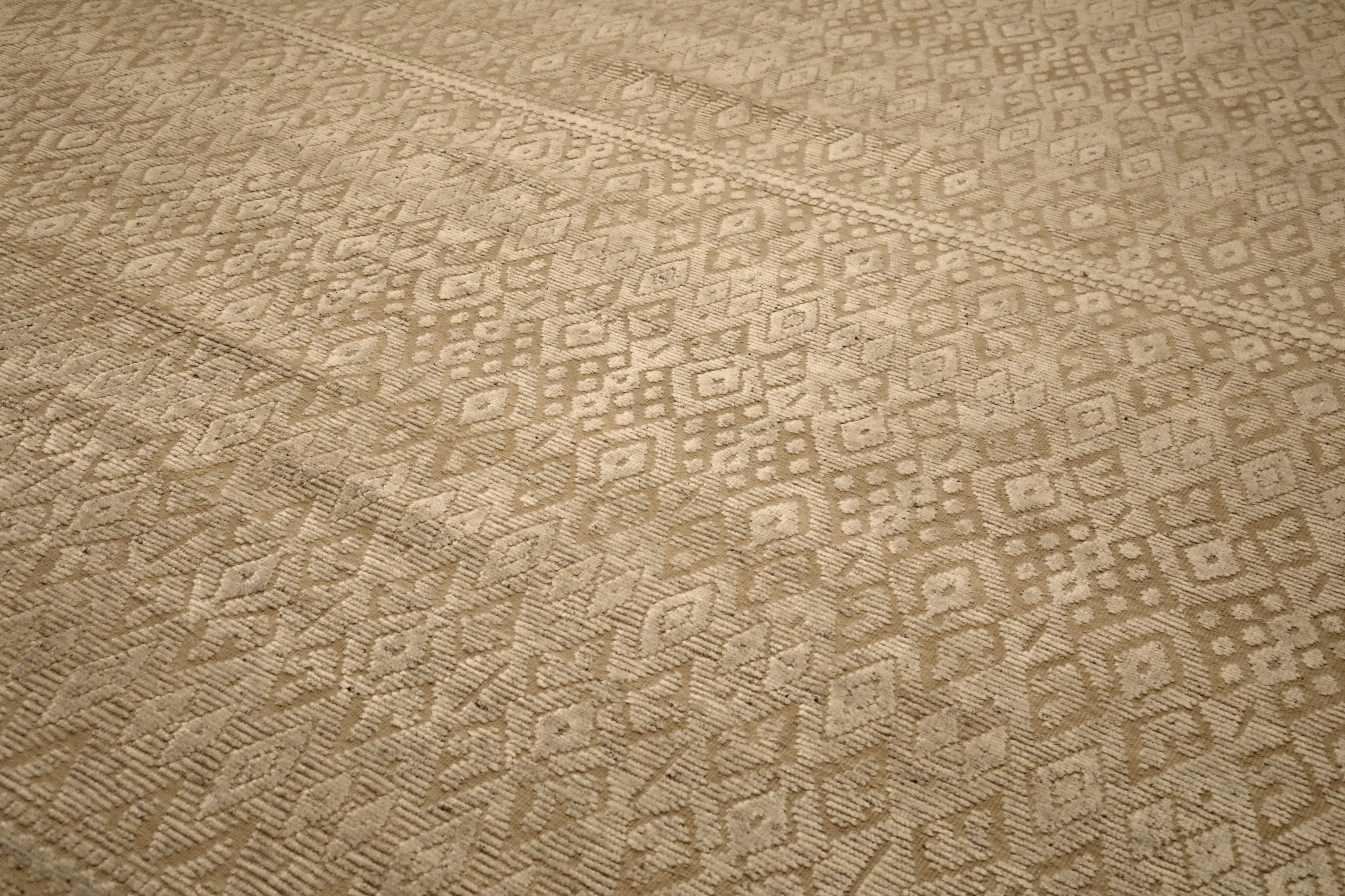 Thumbnail 4 for India Moroccan Modern / Contemporary Rug 96567