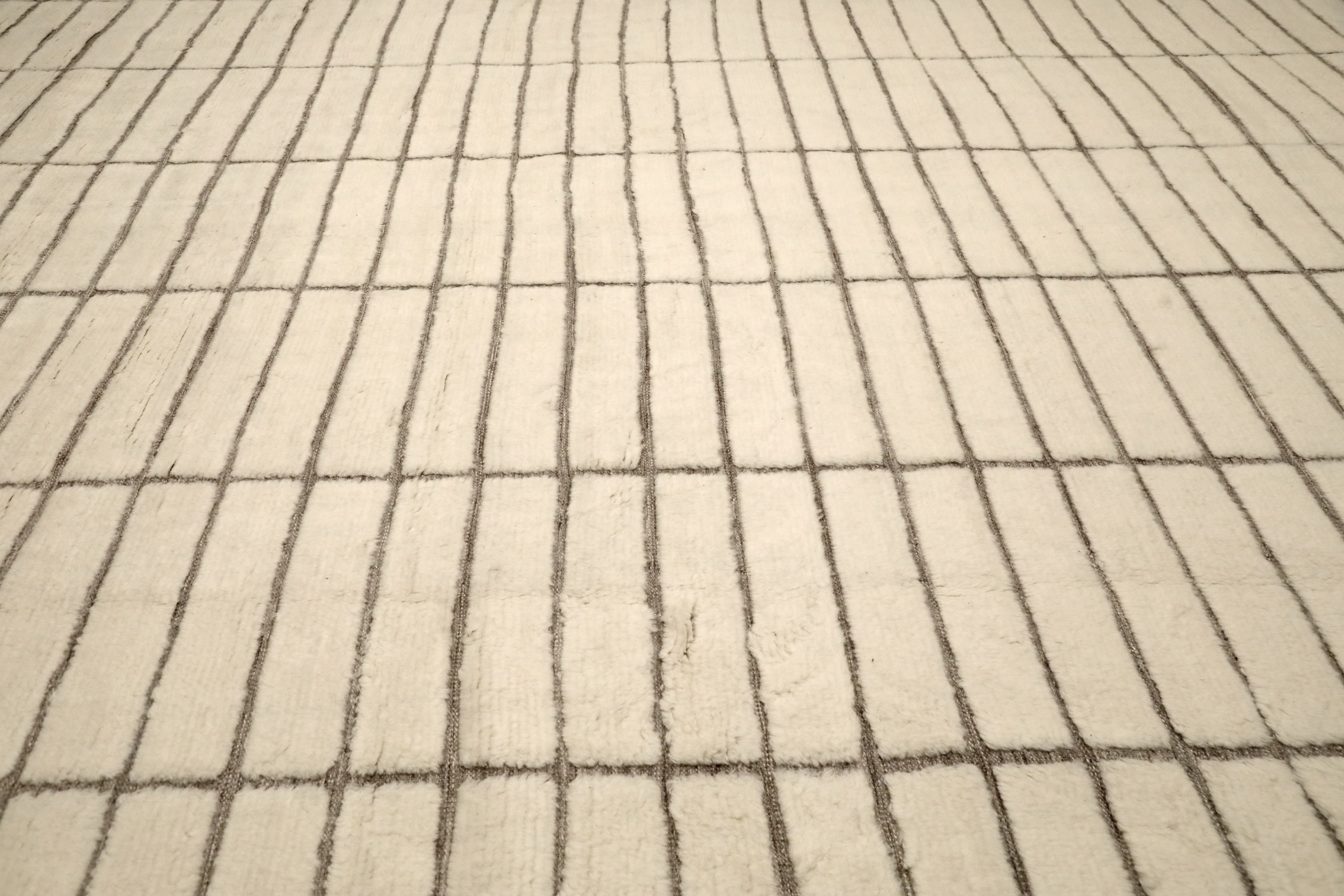 Thumbnail 3 for India Moroccan Modern / Contemporary Rug 96593