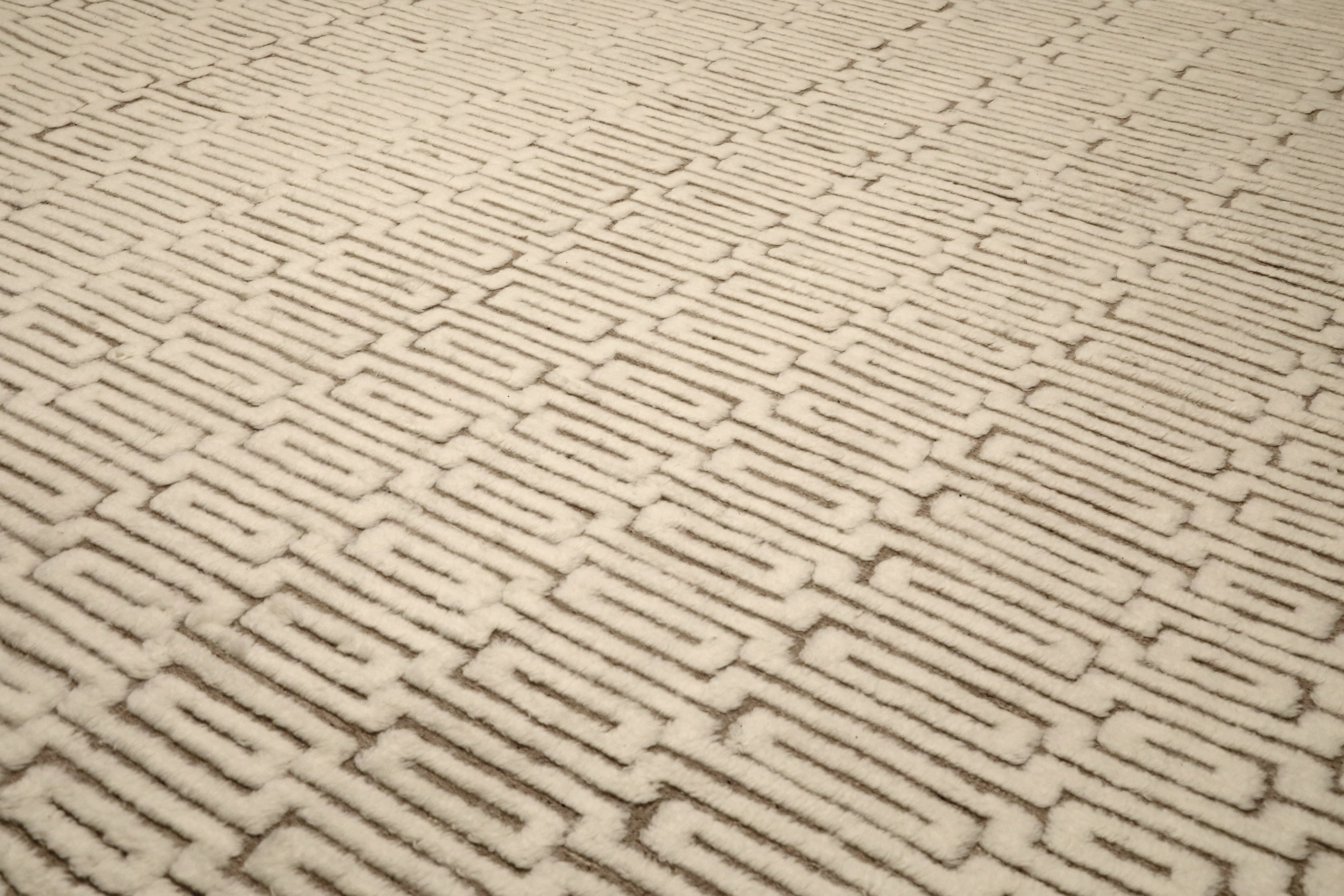 Thumbnail 4 for India Moroccan Modern / Contemporary Rug 96594