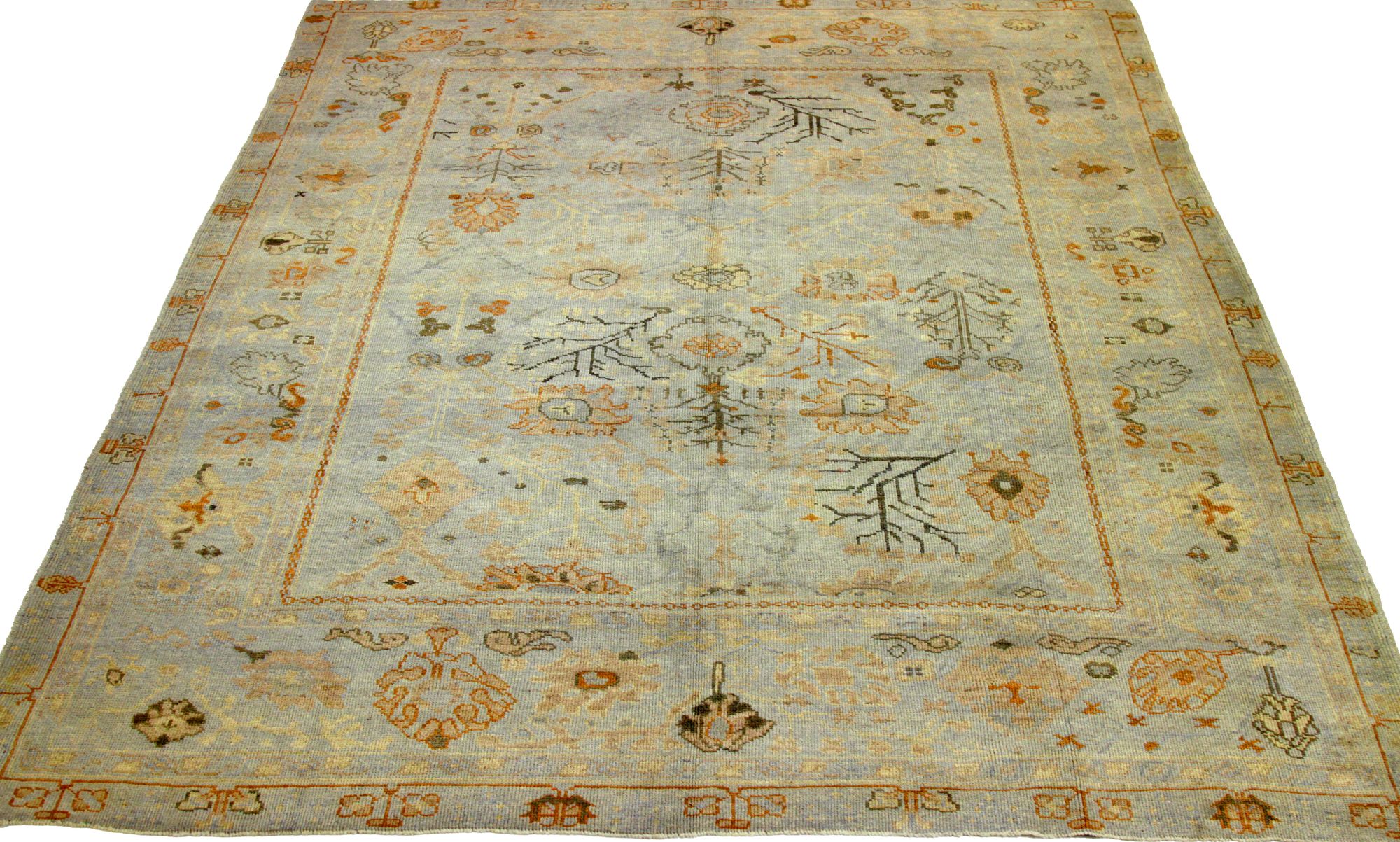 Thumbnail 7 for Persian Oushak Transitional Rug 88096