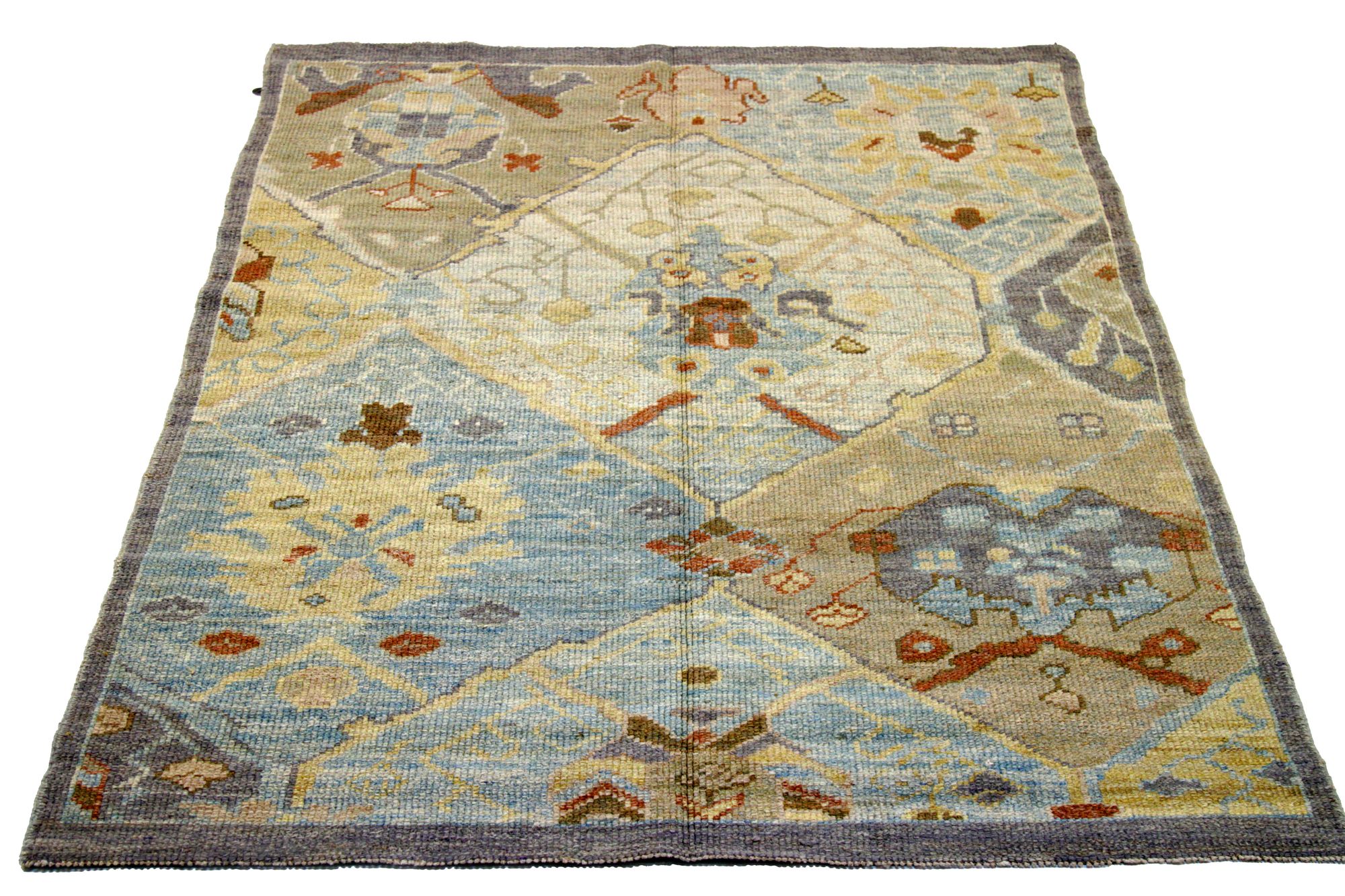 Thumbnail 7 for Persian Oushak Transitional Rug 88146