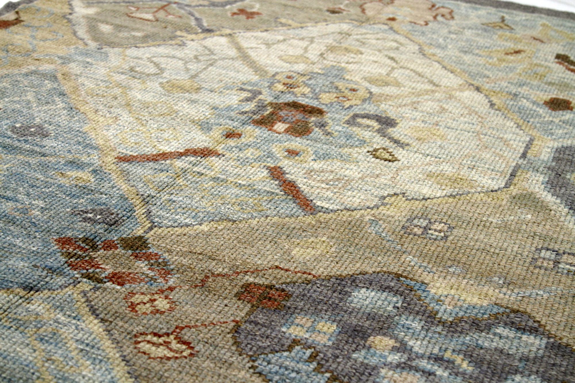 Thumbnail 6 for Persian Oushak Transitional Rug 88146