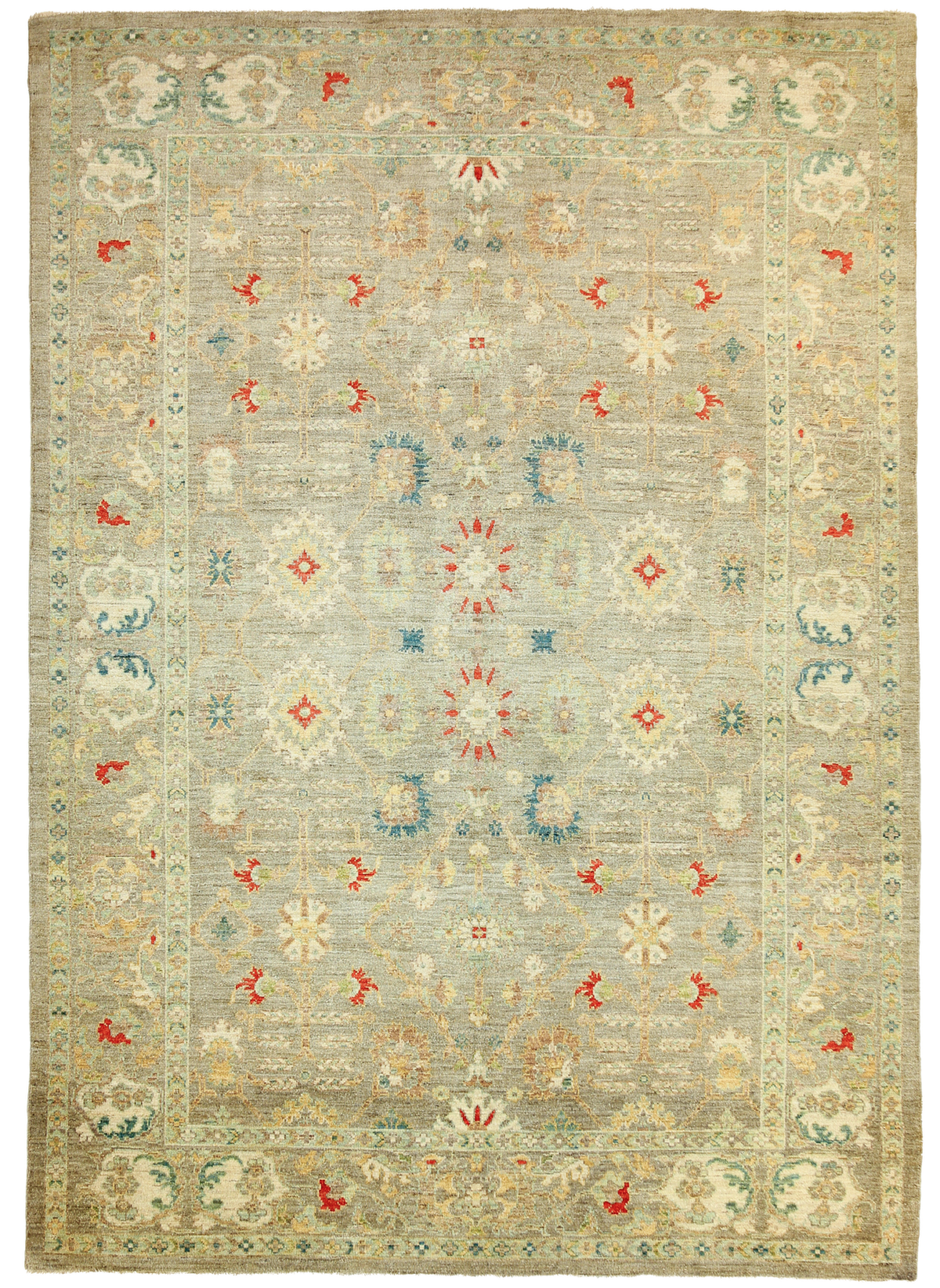 Thumbnail 2 for Turkey Sultanabad Tribal Rug 88746