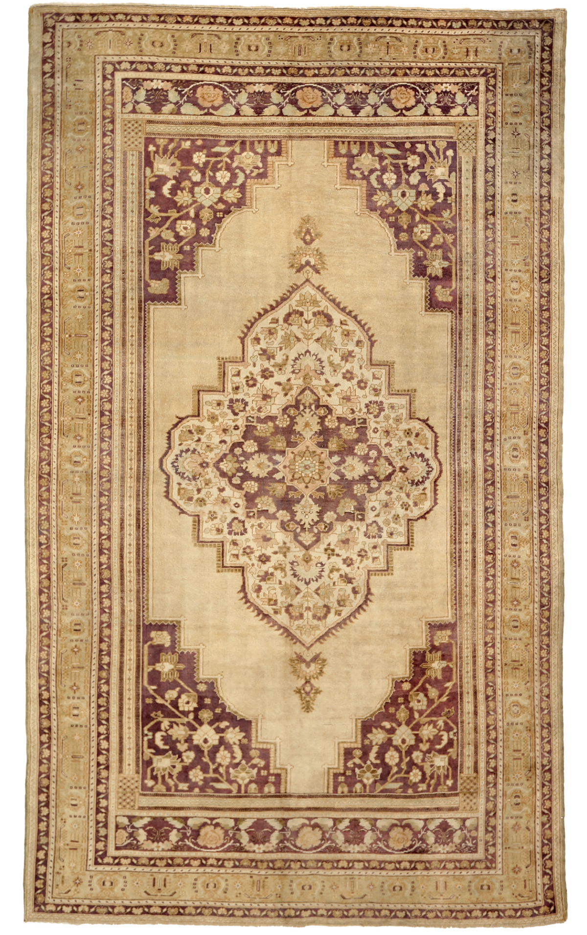 Thumbnail 2 for Antique Turkey Traditional Rug 92814
