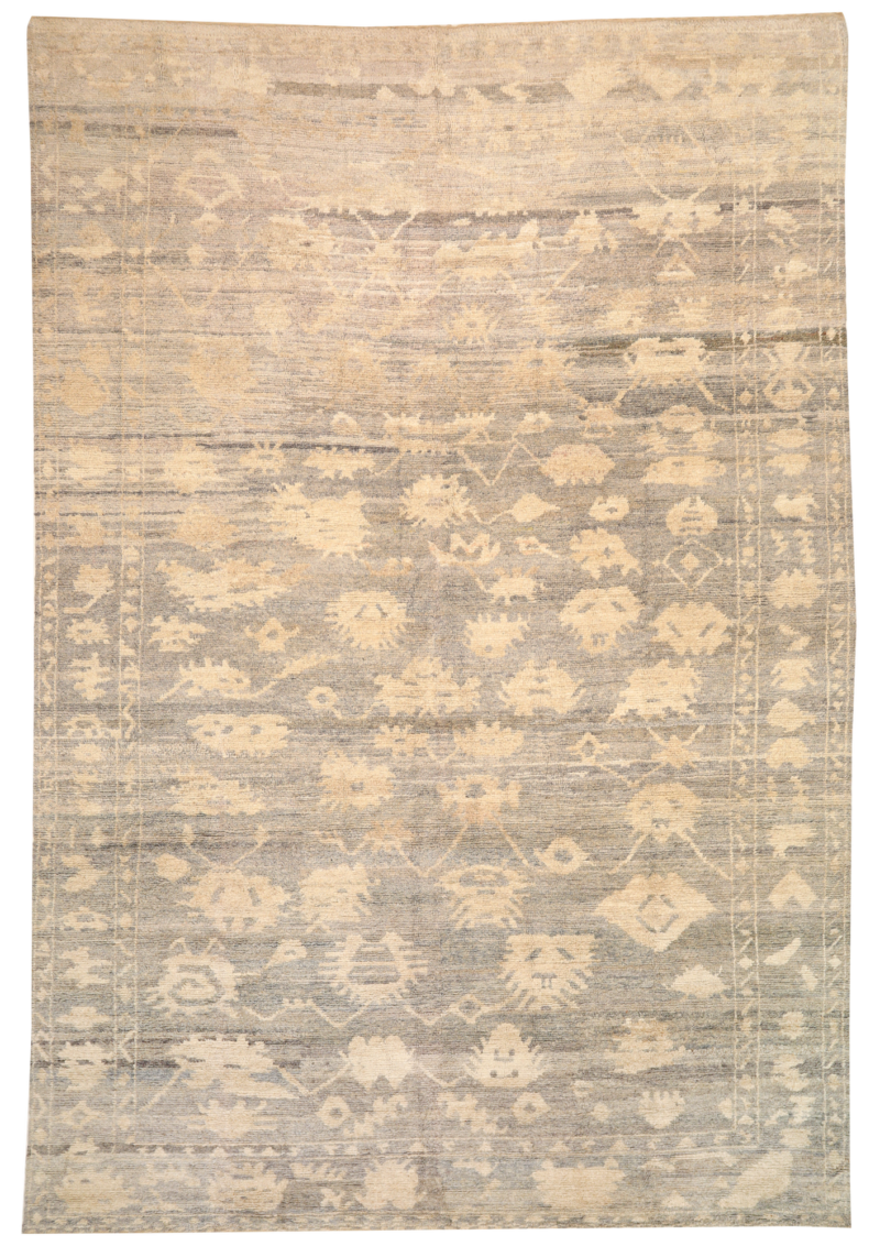 Thumbnail 4 for Turkey Oushak Tribal Rug 92874