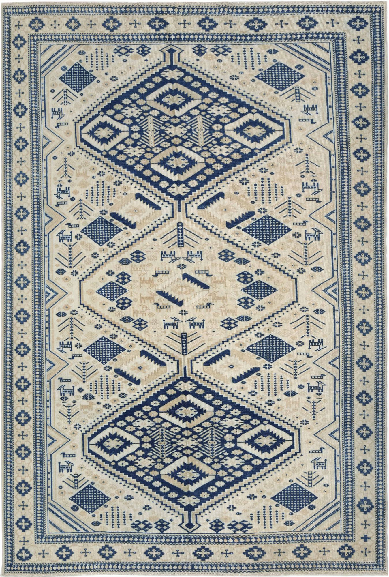 Thumbnail 2 for Antique Turkey Traditional Rug 93040