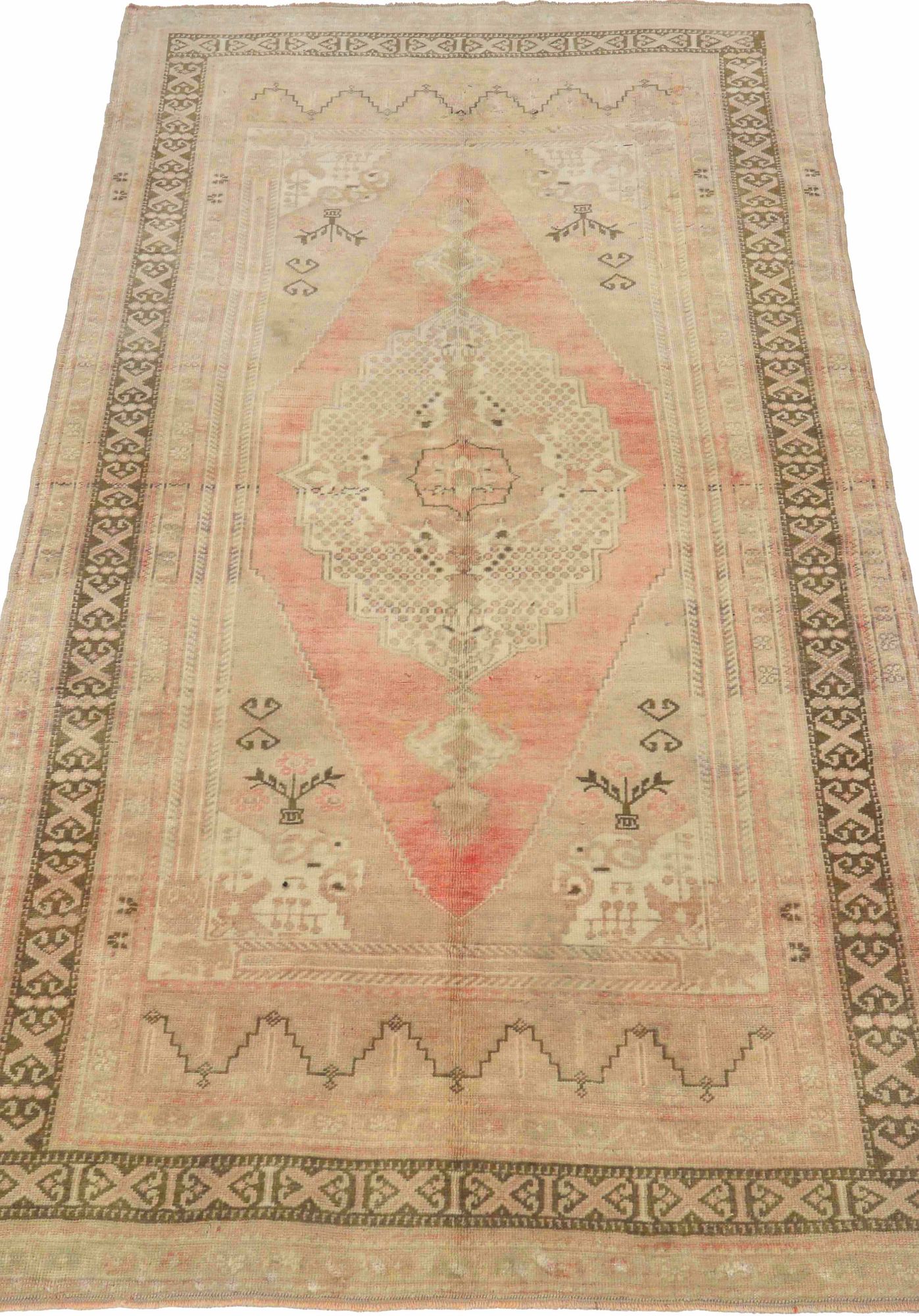 Thumbnail 4 for Antique Turkey Traditional Rug 93055