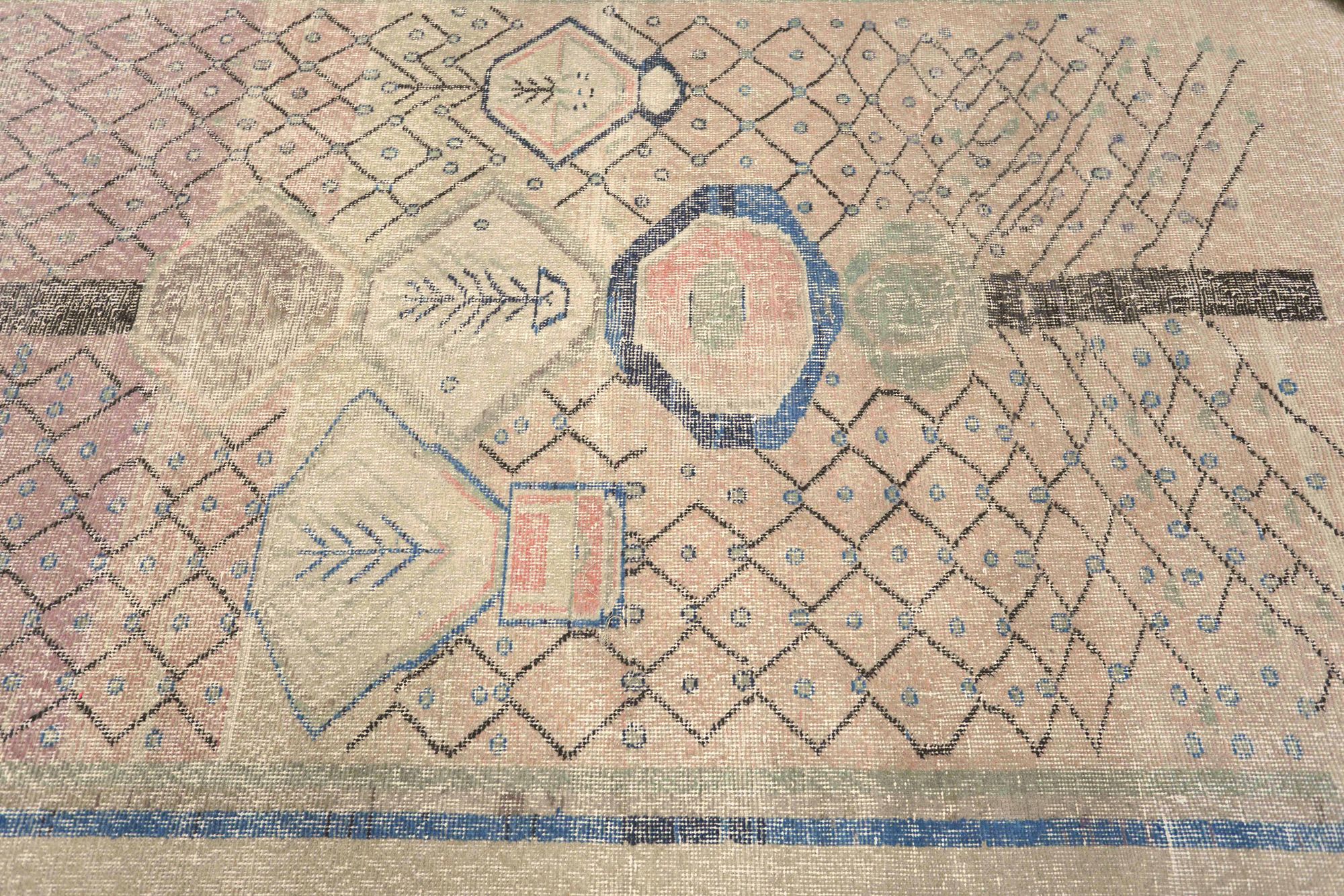 Thumbnail 2 for Antique Turkey Traditional Rug 93056