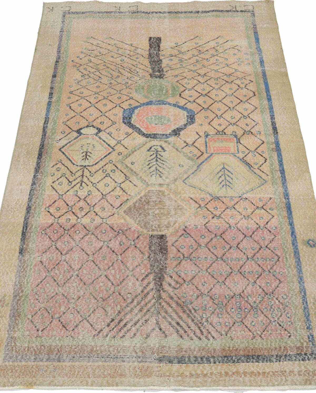 Thumbnail 10 for Antique Turkey Traditional Rug 93056