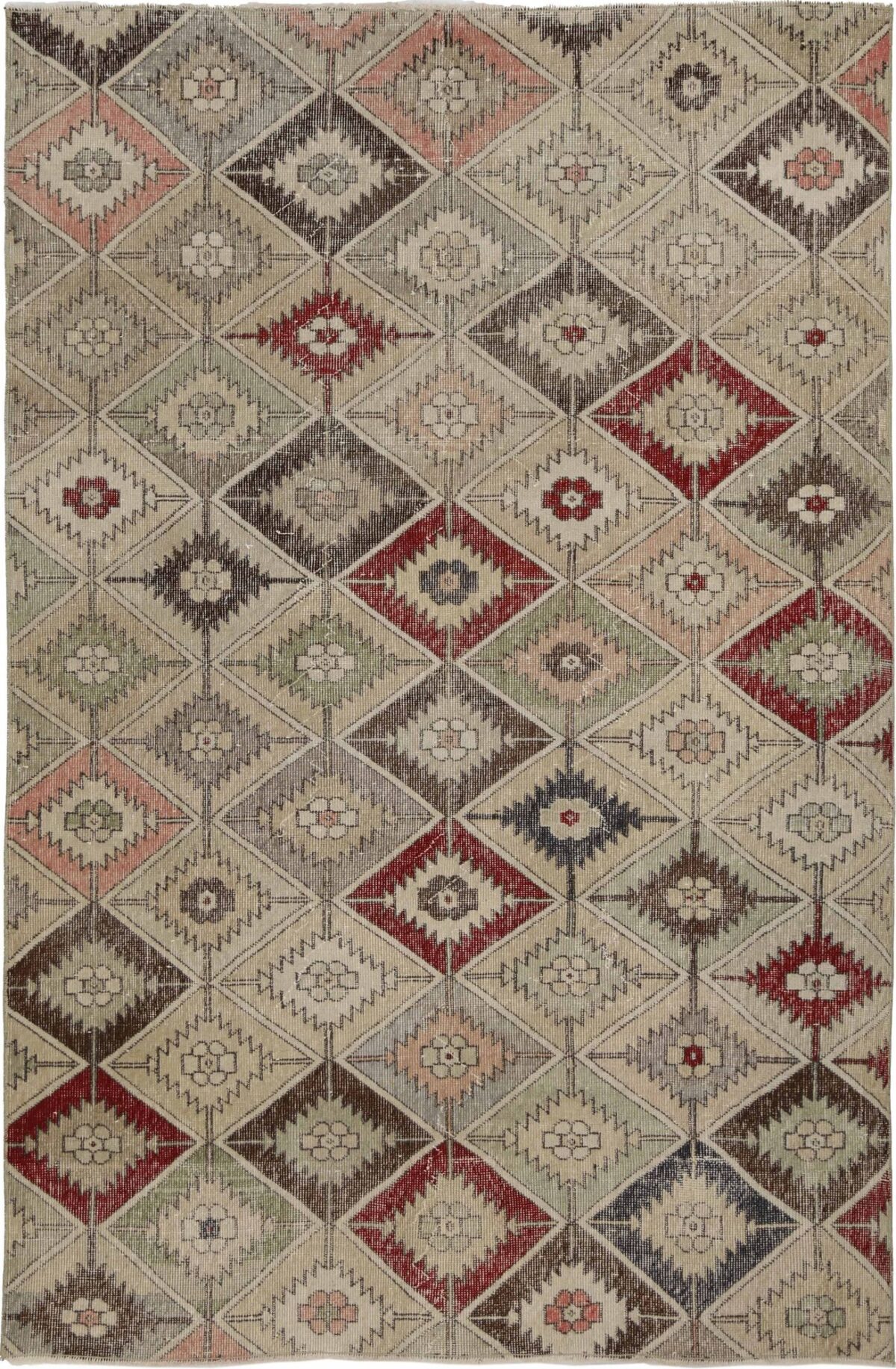 Thumbnail 4 for Antique Turkey Traditional Rug 93058