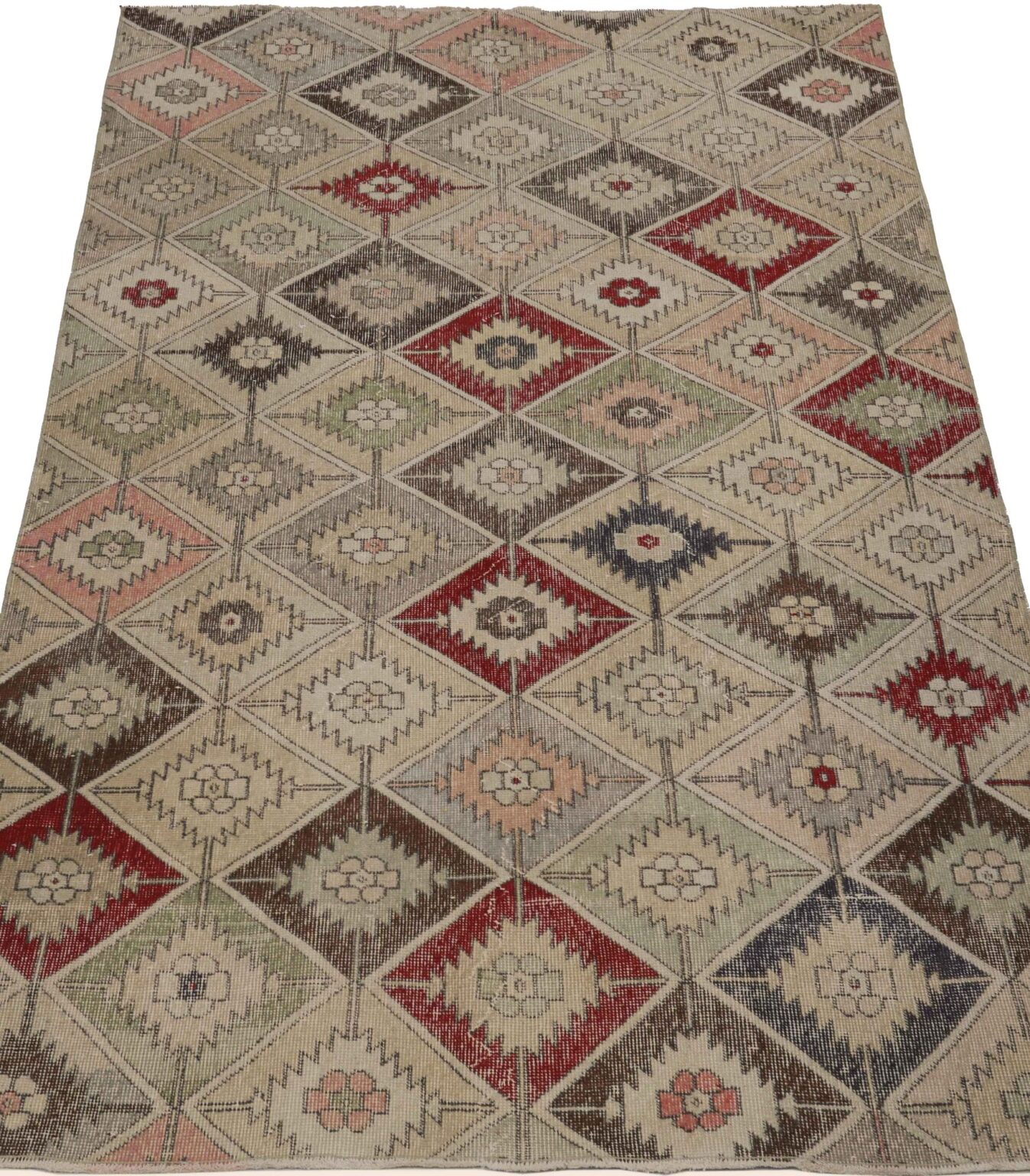 Thumbnail 6 for Antique Turkey Traditional Rug 93058