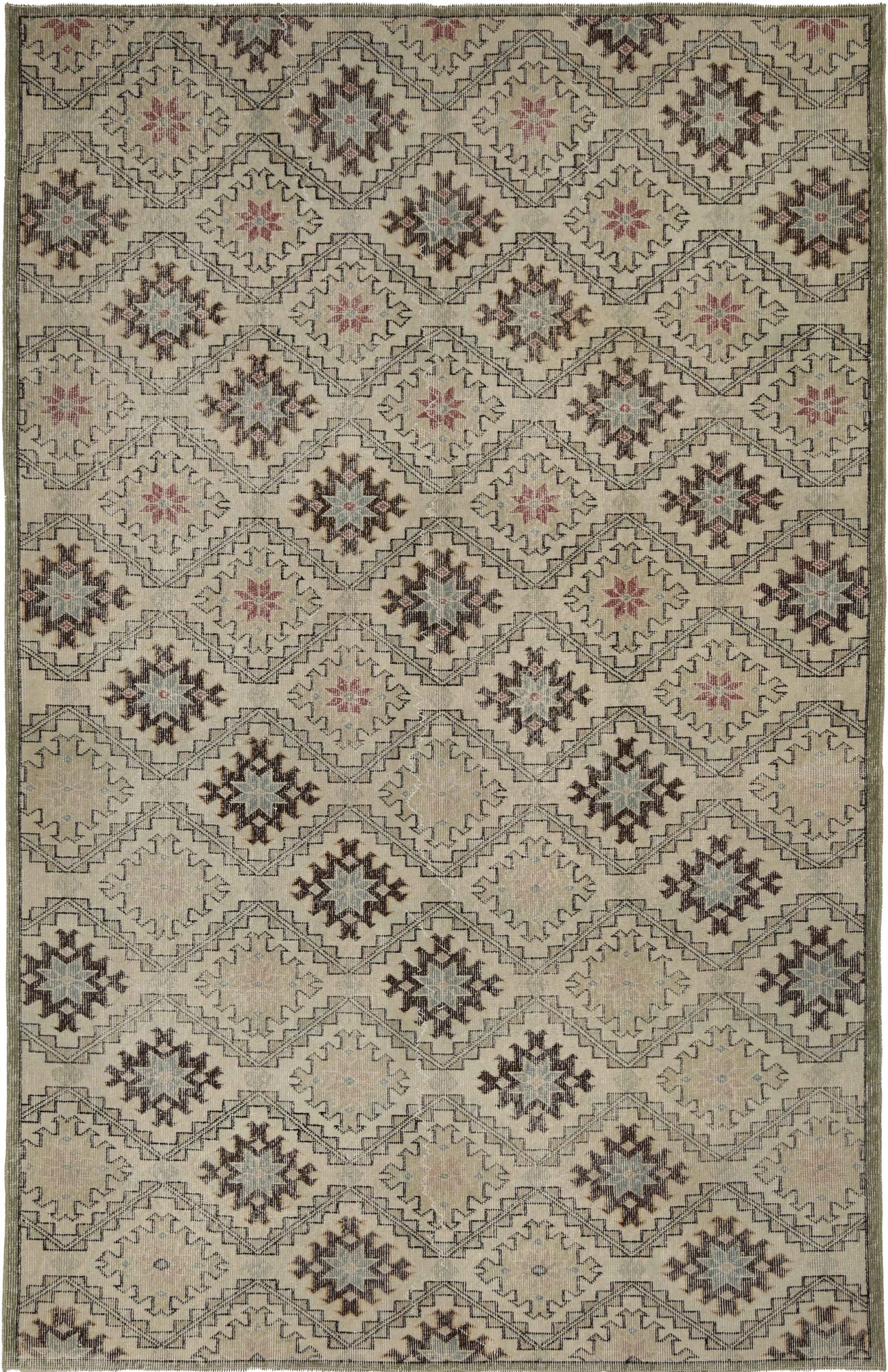 Thumbnail 2 for Antique Turkey Traditional Rug 93060
