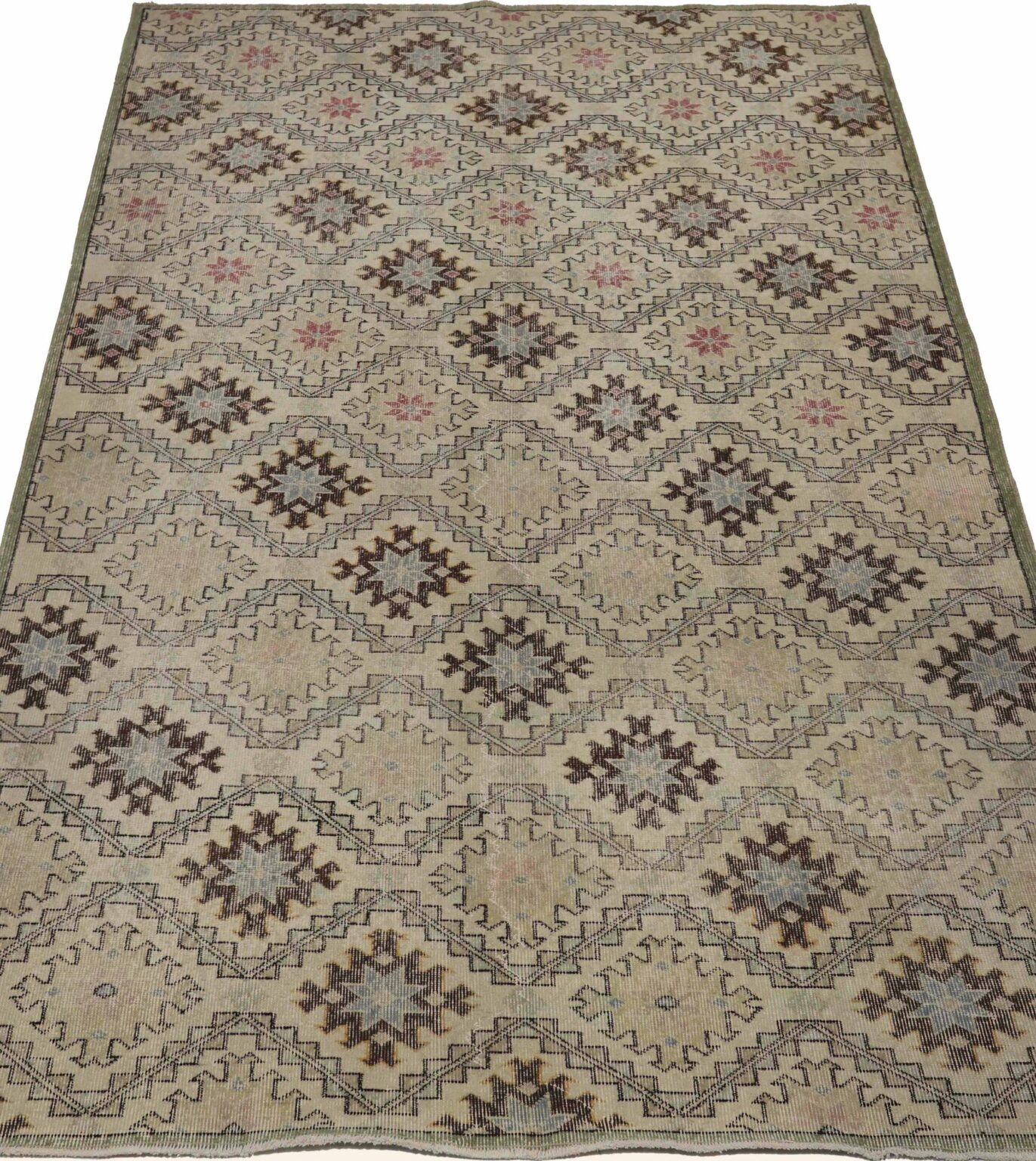 Thumbnail 4 for Antique Turkey Traditional Rug 93060