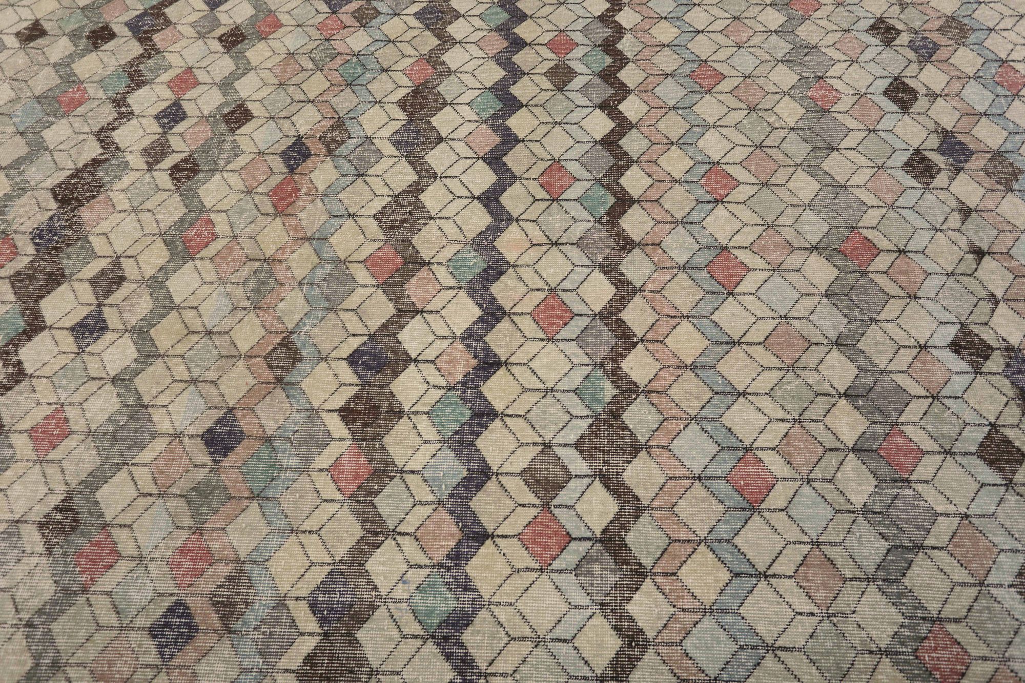 Thumbnail 3 for Antique Turkey Traditional Rug 93062