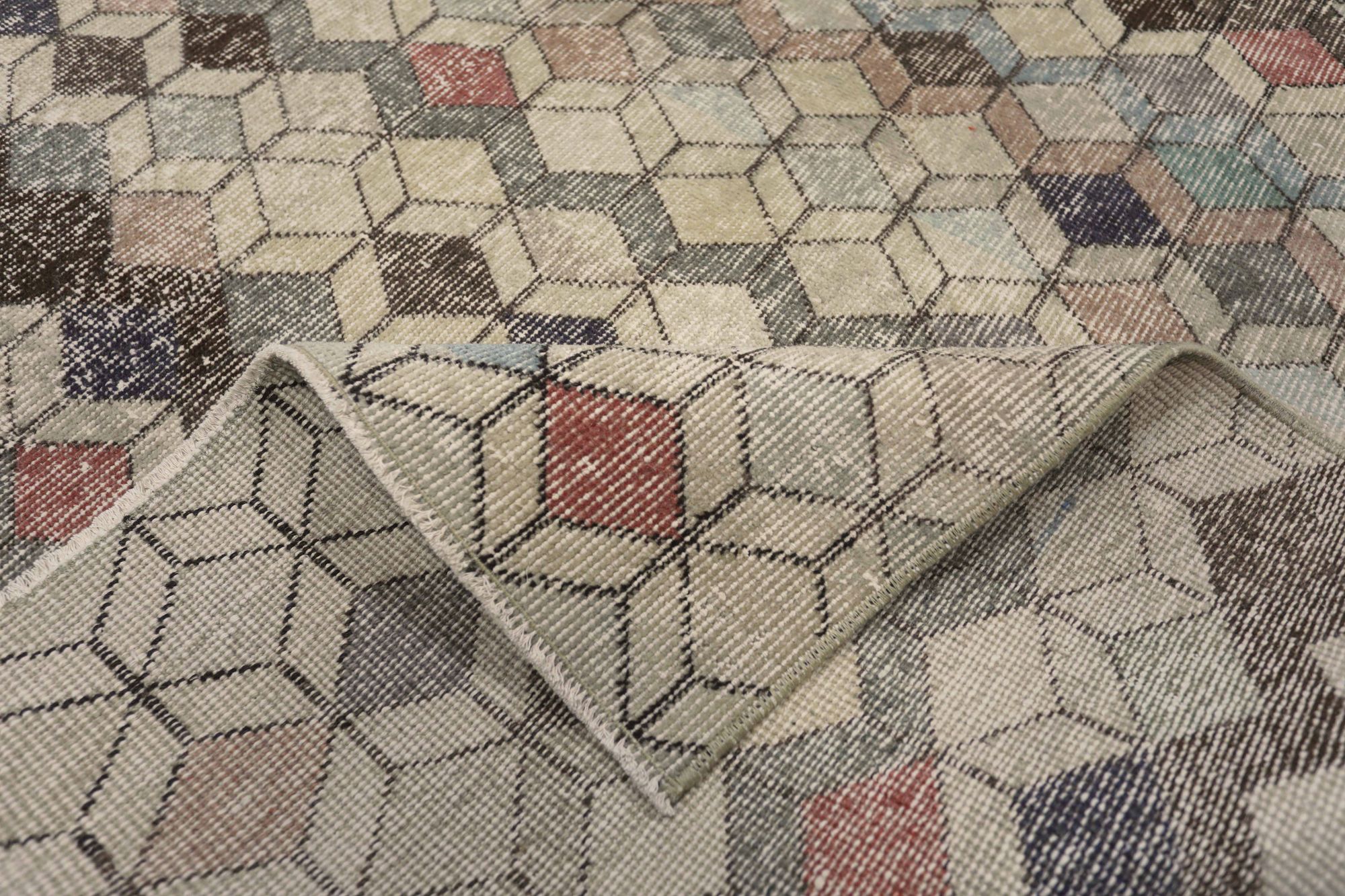 Thumbnail 4 for Antique Turkey Traditional Rug 93062