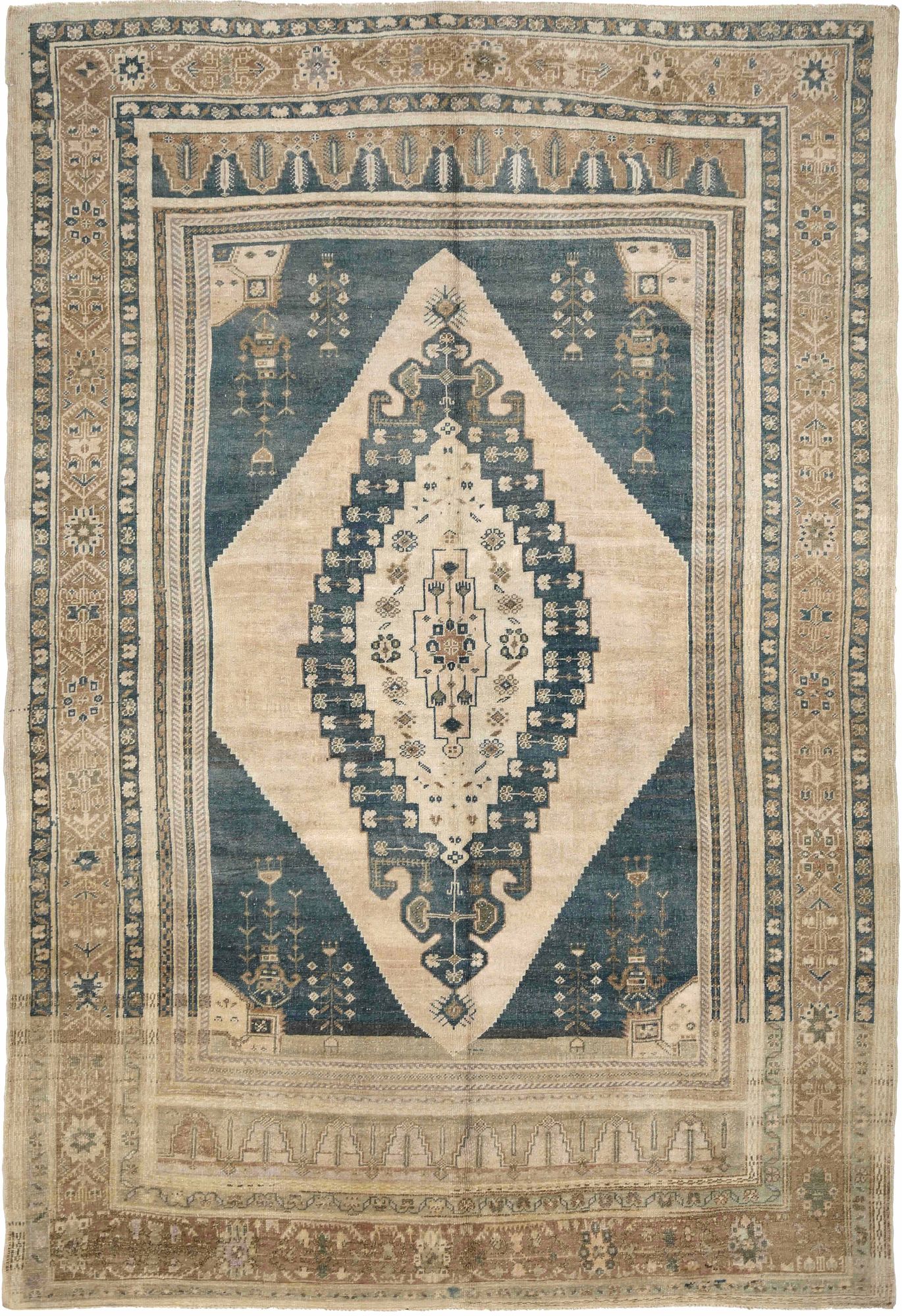 Thumbnail 2 for Antique Turkey Traditional Rug 93092