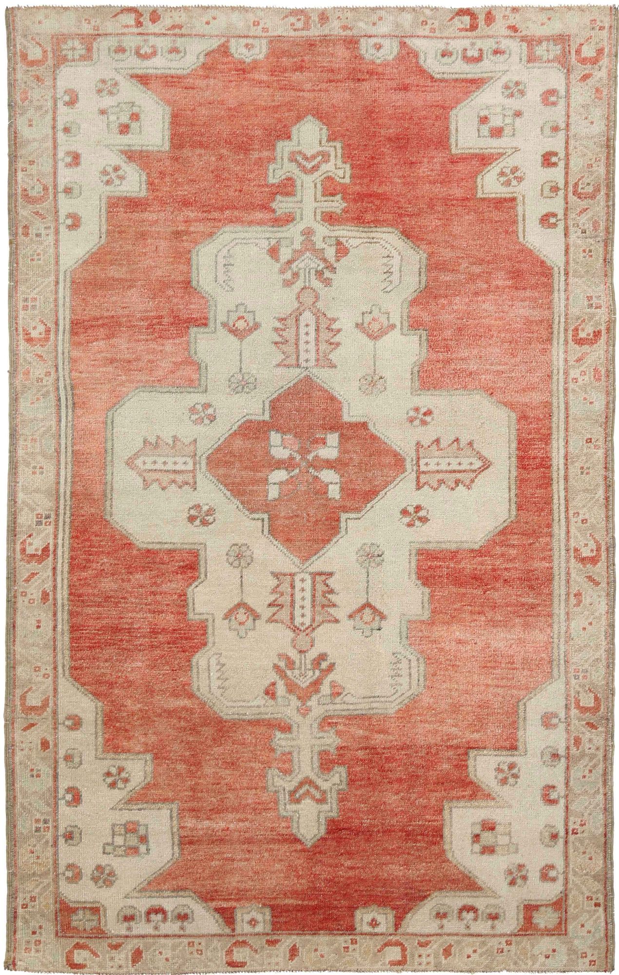 Thumbnail 2 for Antique Turkey Traditional Rug 93180