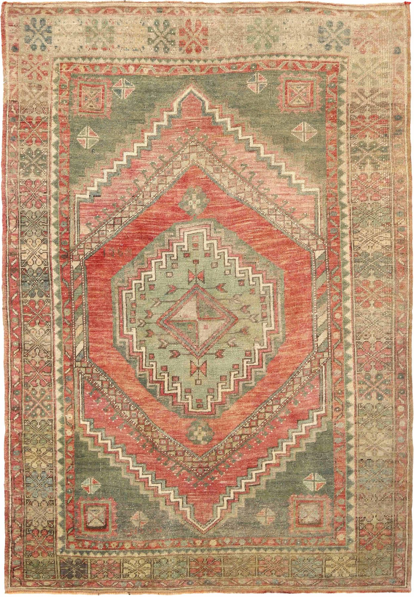 Thumbnail 3 for Antique Turkey Traditional Rug 93181