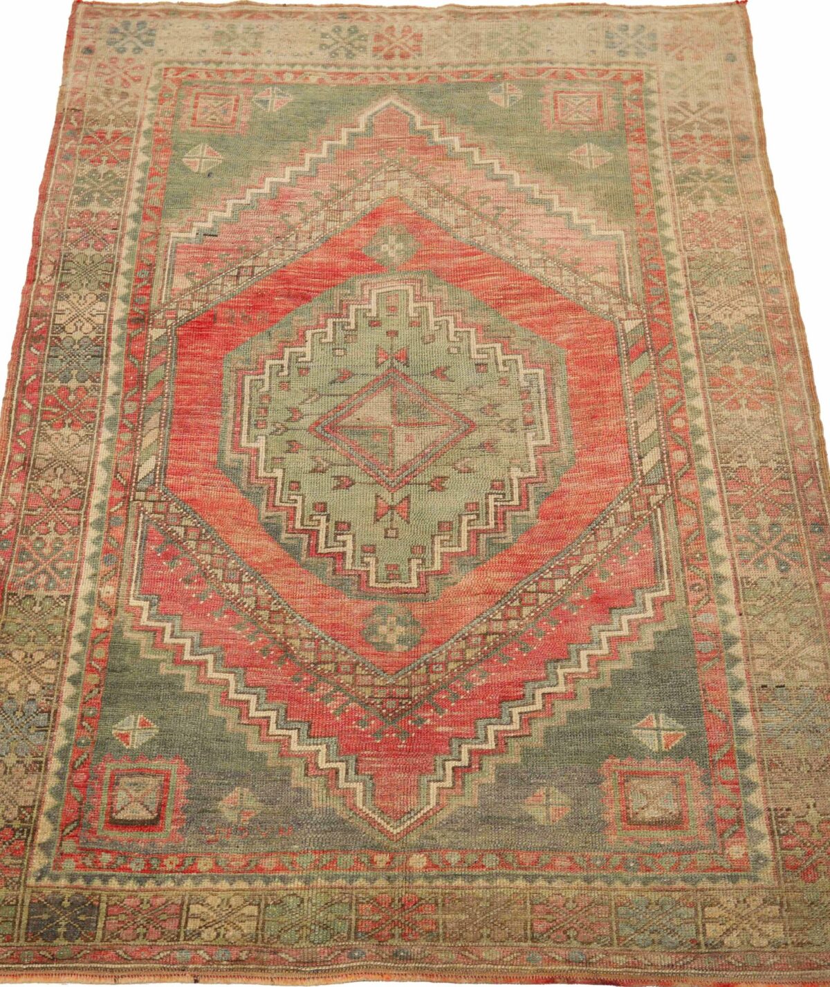 Thumbnail 11 for Antique Turkey Traditional Rug 93181