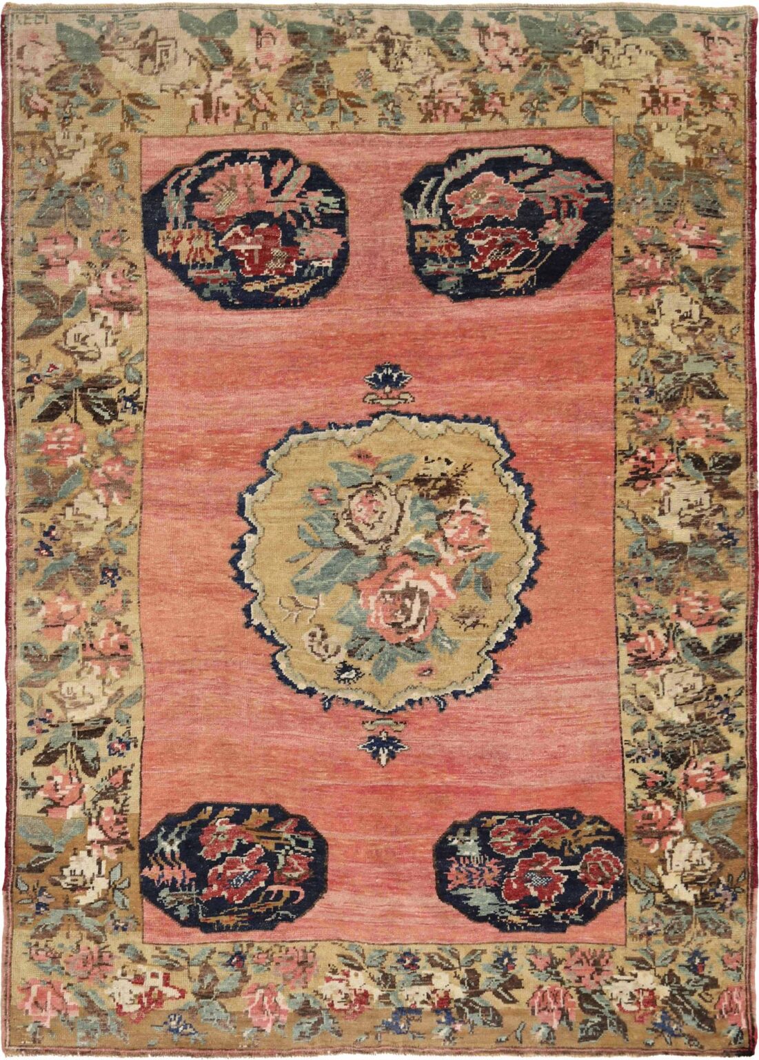 Thumbnail 9 for Antique Turkey Traditional Rug 93185