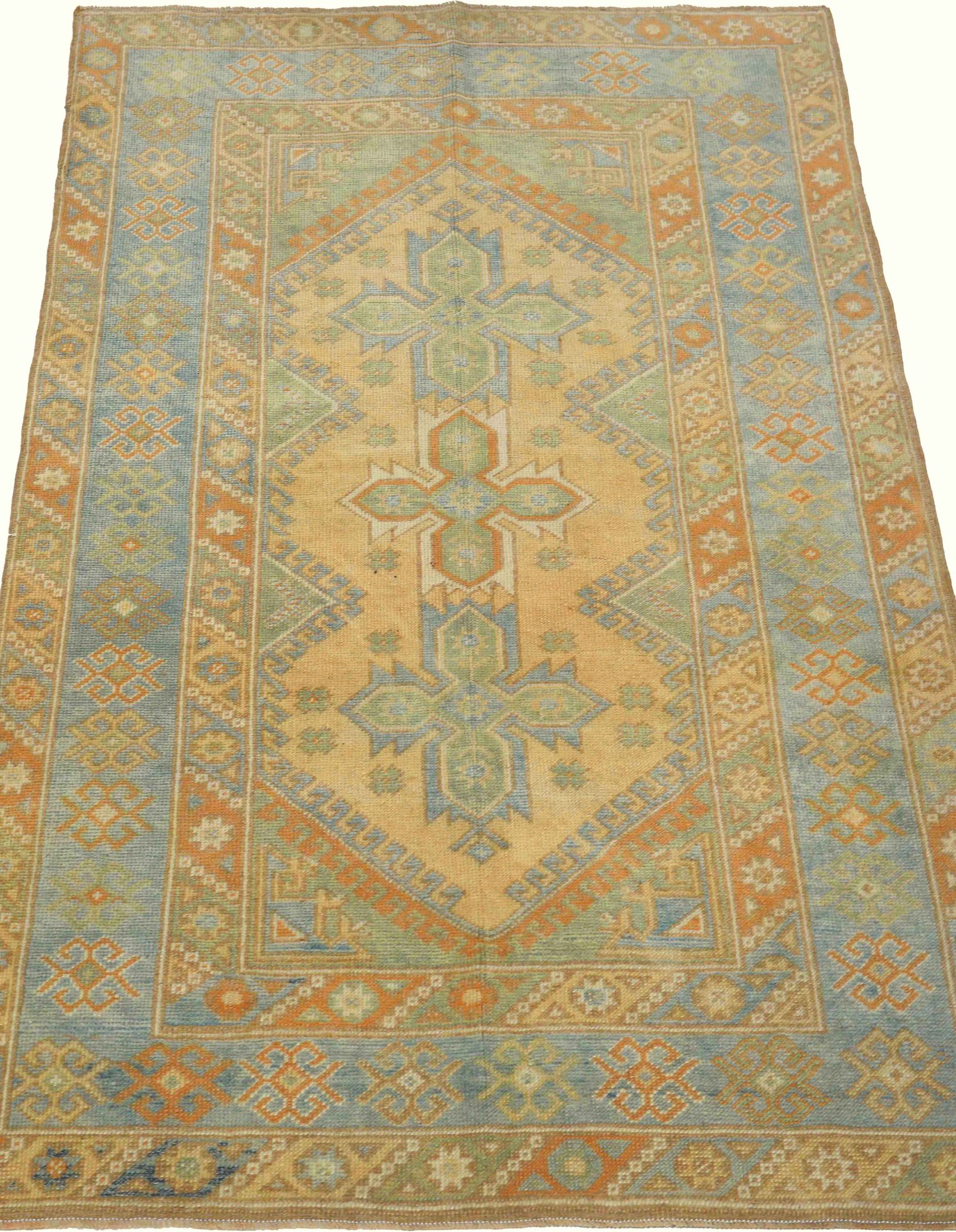 Thumbnail 2 for Antique Turkey Traditional Rug 93188