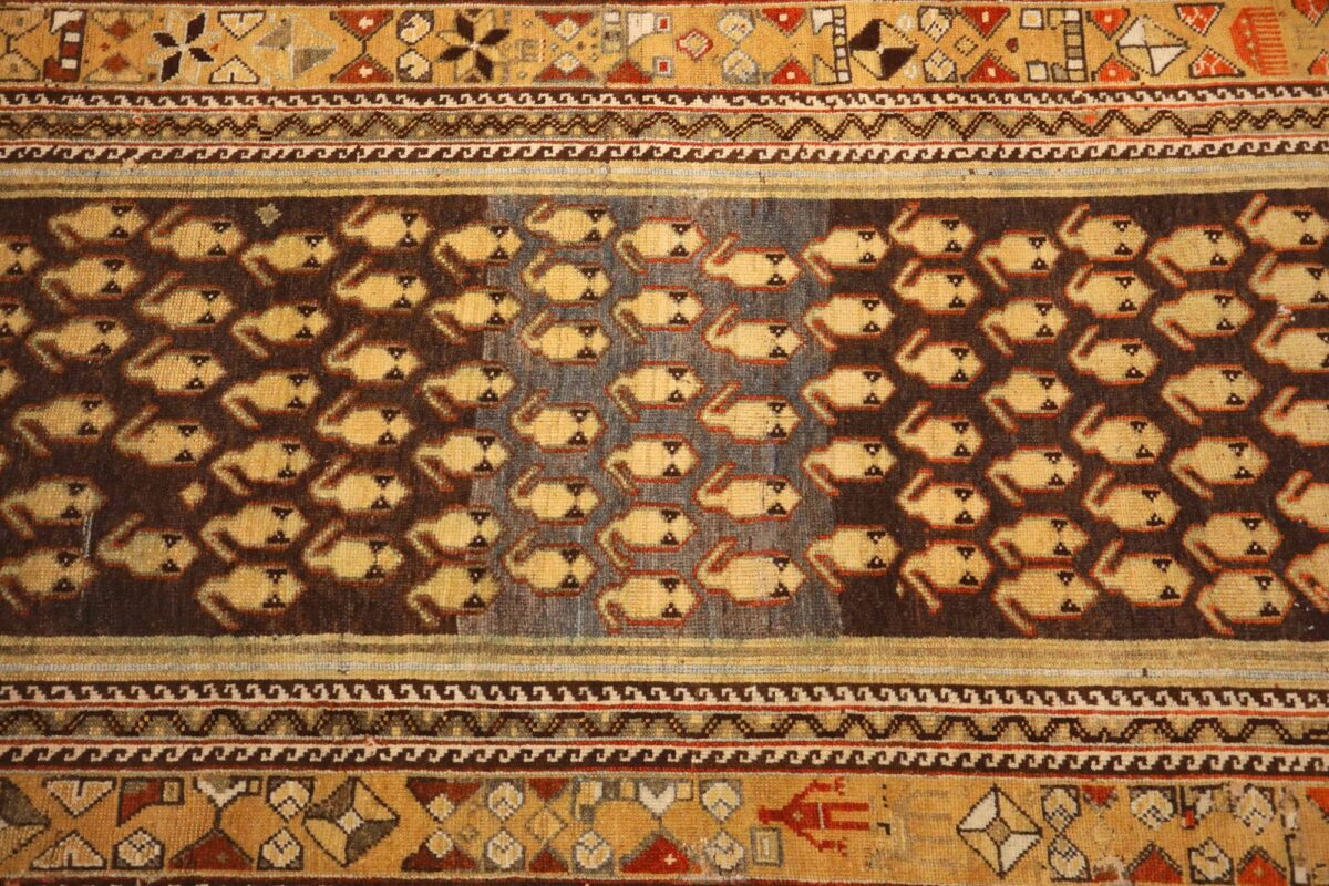 Thumbnail 12 for Antique Persian Bakhtiar Traditional Rug 93405