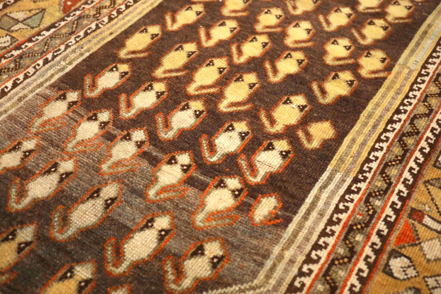 Thumbnail 10 for Antique Persian Bakhtiar Traditional Rug 93405