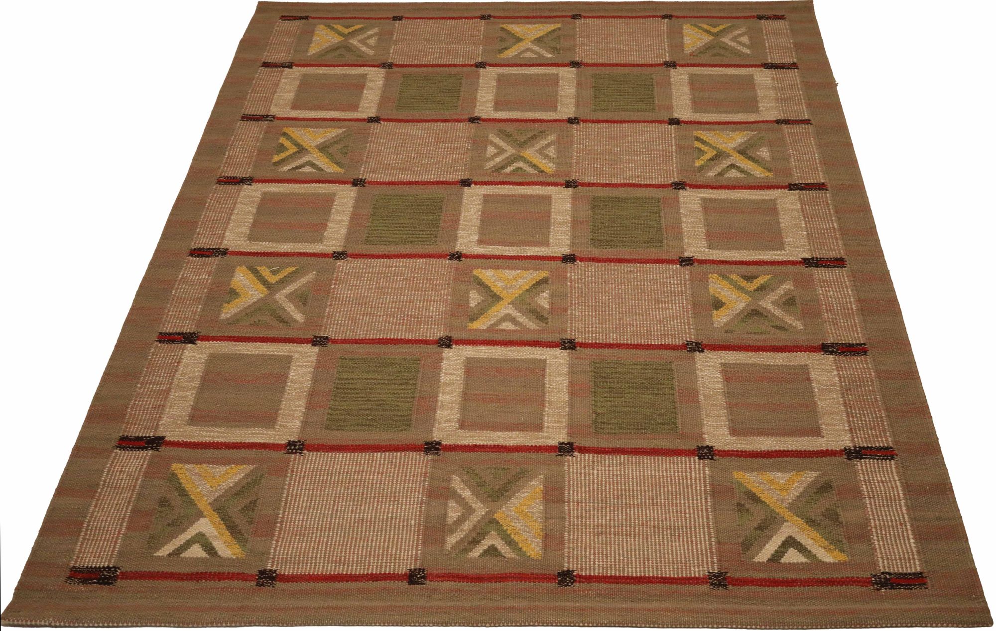 Thumbnail 5 for India Scandinavia Modern / Contemporary Rug 93412