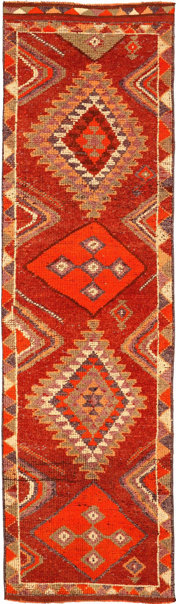 Thumbnail 5 for Antique Turkey Tribal Rug 93455