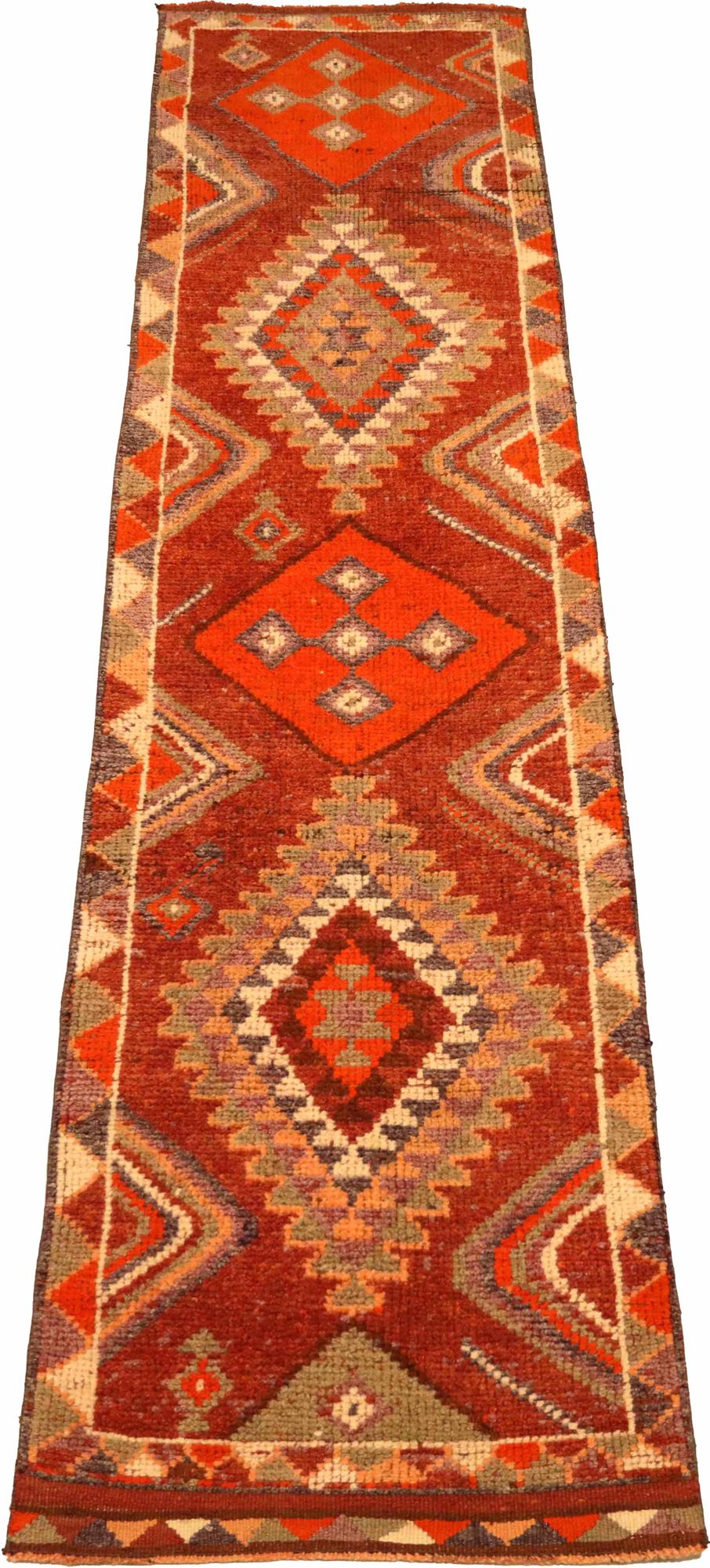 Thumbnail 9 for Antique Turkey Tribal Rug 93455