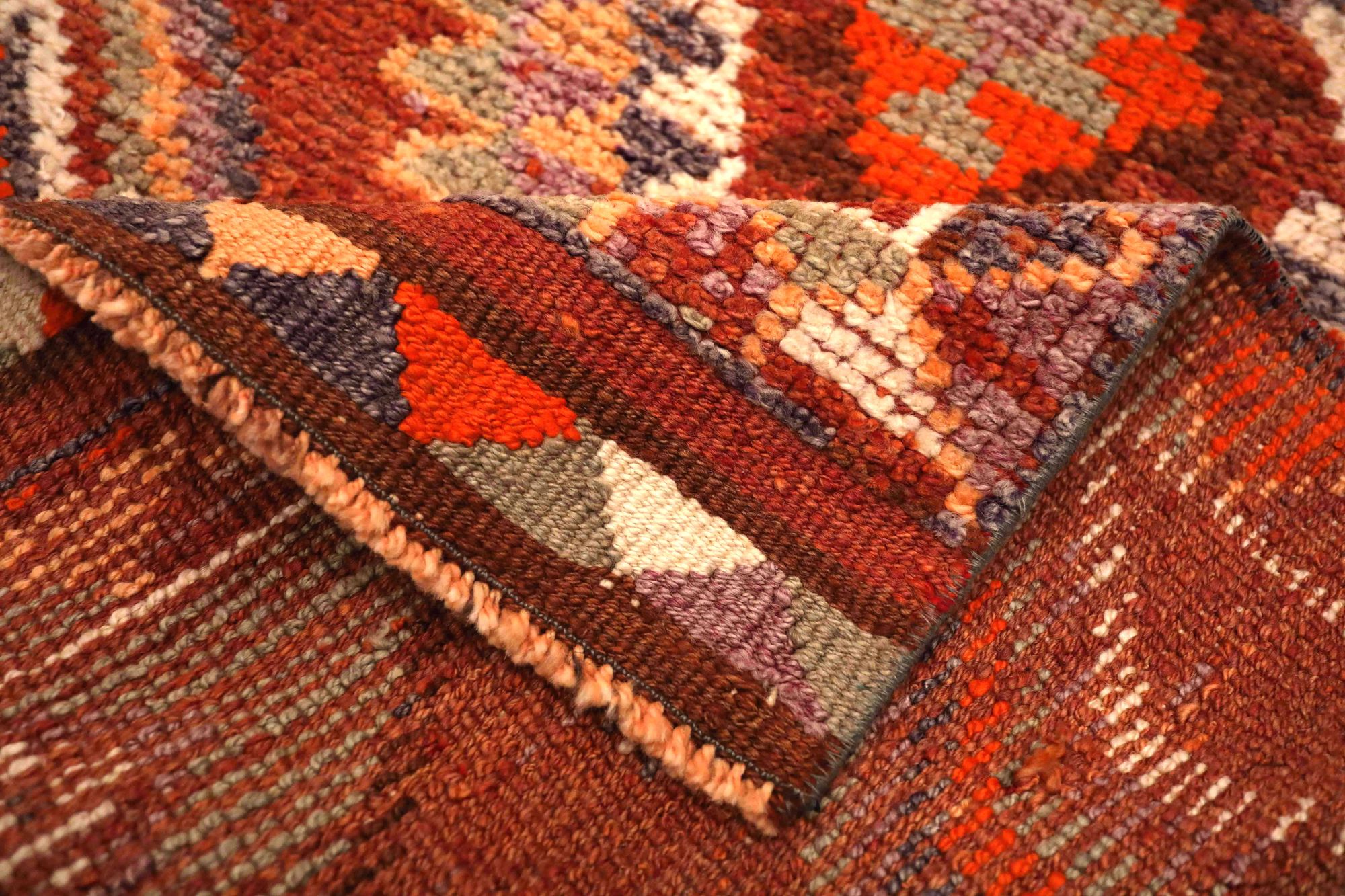 Thumbnail 3 for Antique Turkey Tribal Rug 93455