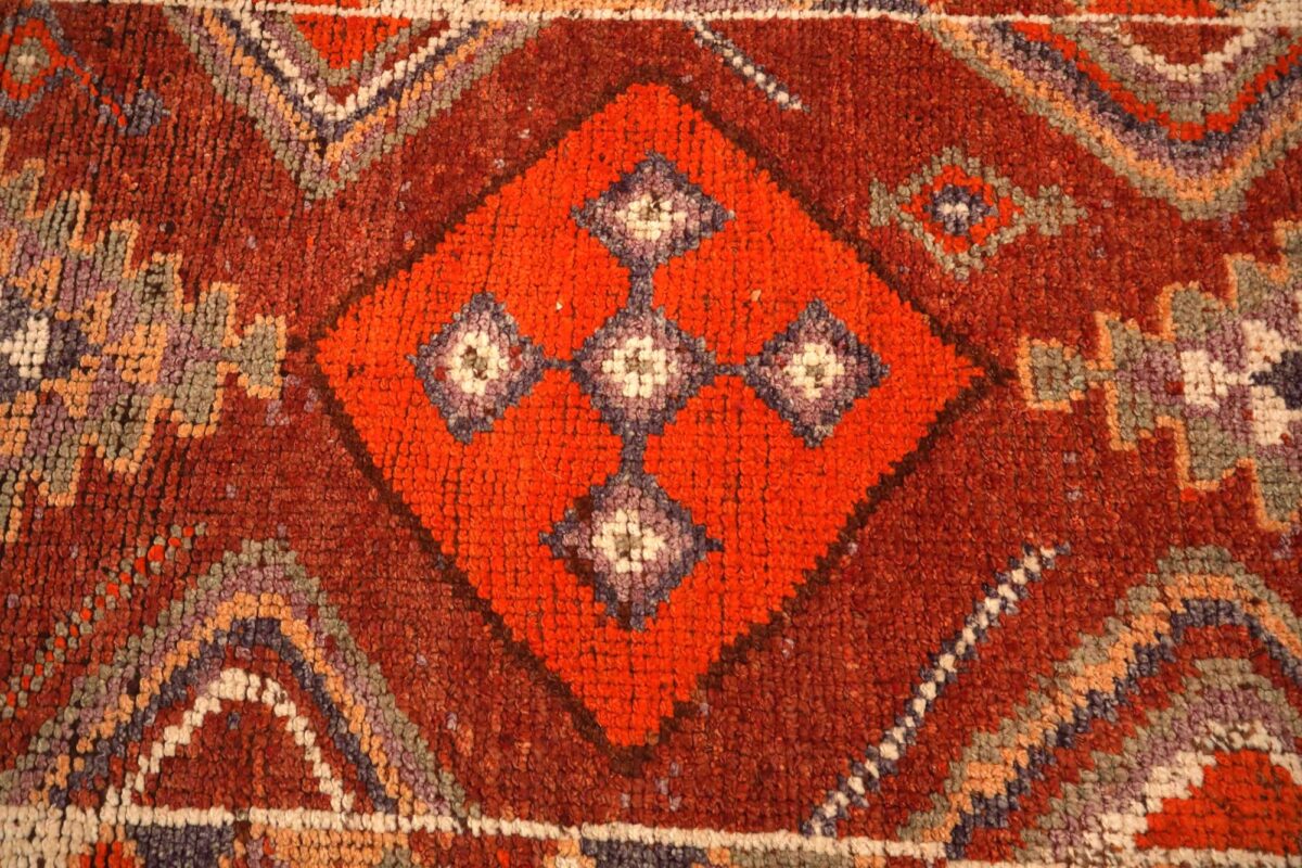 Thumbnail 12 for Antique Turkey Tribal Rug 93455