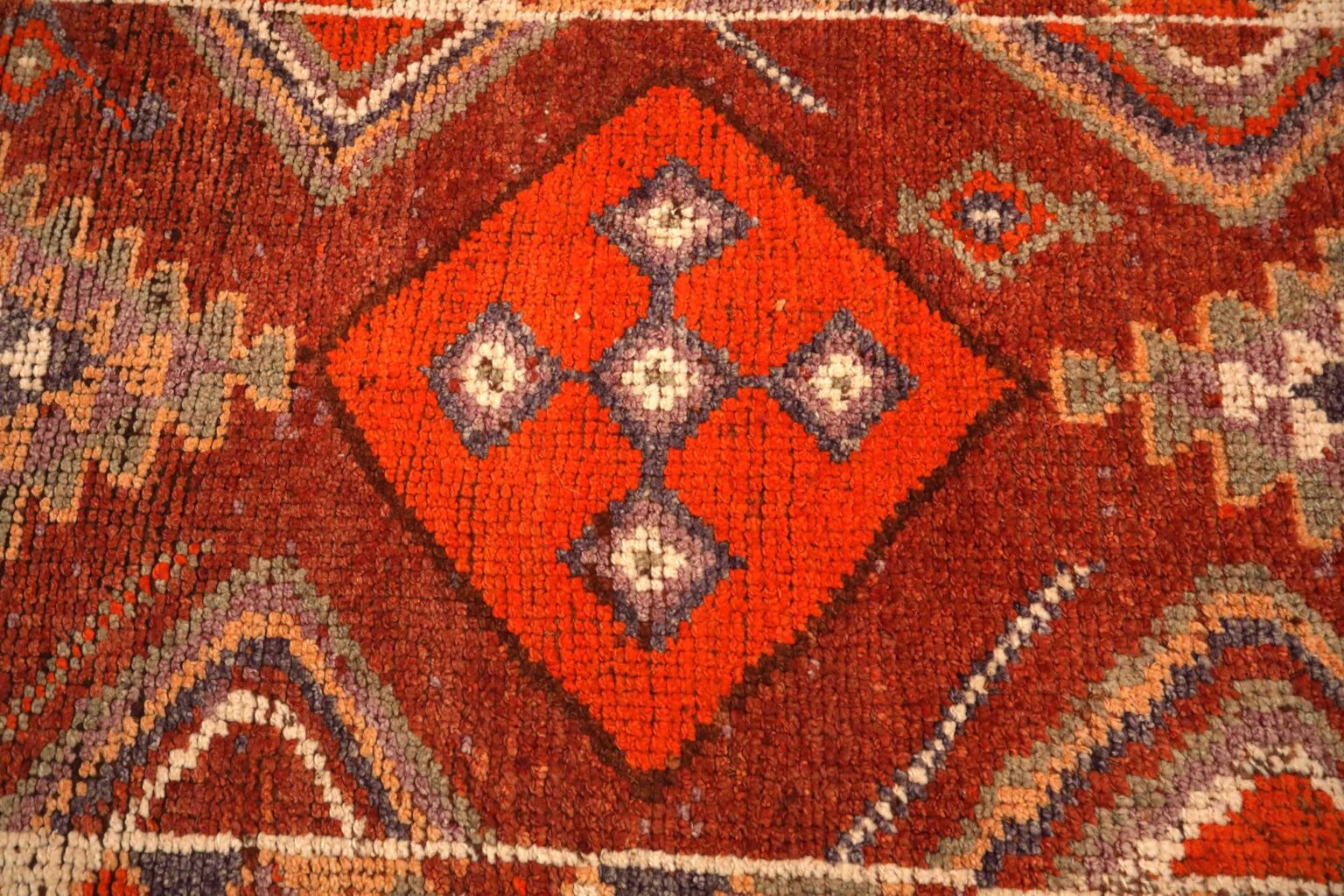 Thumbnail 6 for Antique Turkey Tribal Rug 93455