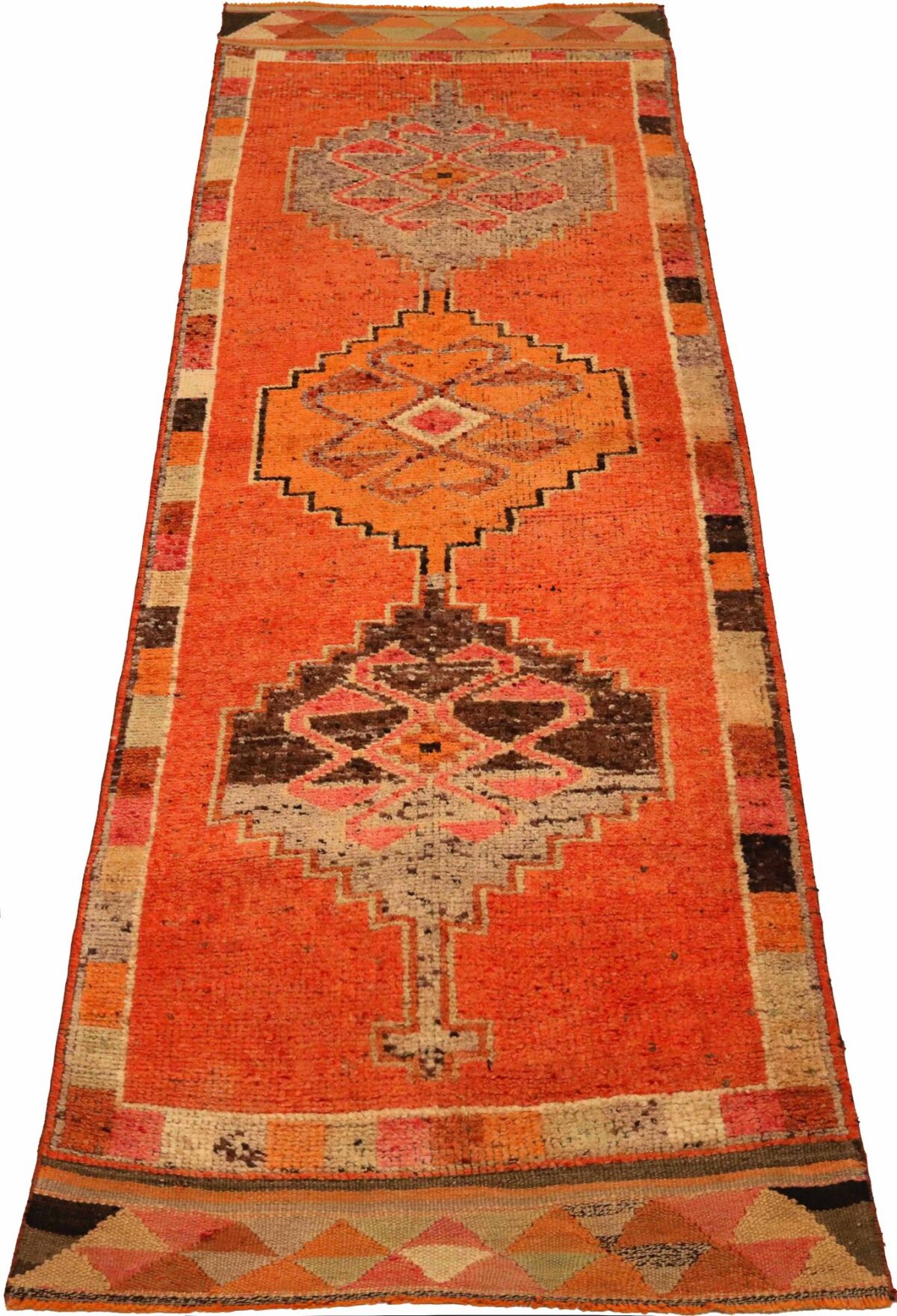 Thumbnail 11 for Antique Turkey Tribal Rug 93457