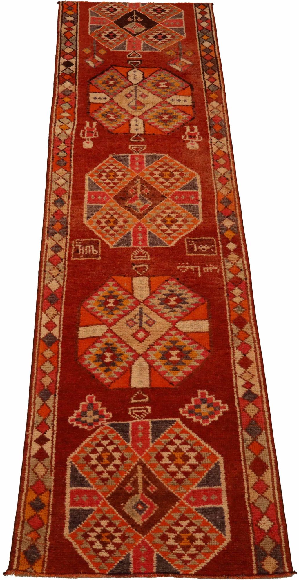 Thumbnail 7 for Antique Turkey Tribal Rug 93464