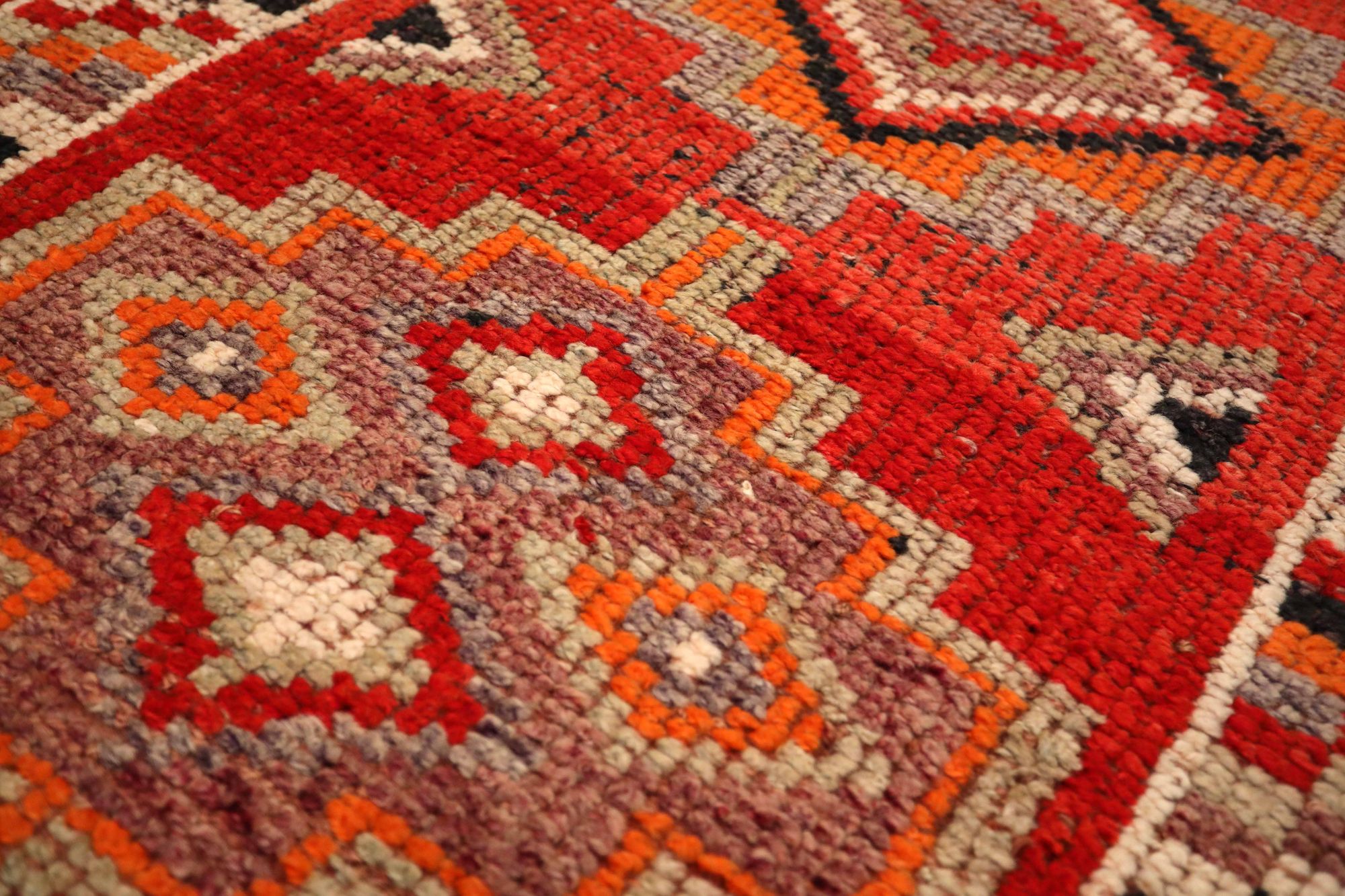 Thumbnail 4 for Antique Turkey Tribal Rug 93466