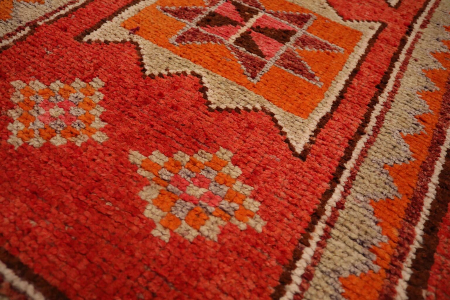 Thumbnail 10 for Antique Turkey Tribal Rug 93467