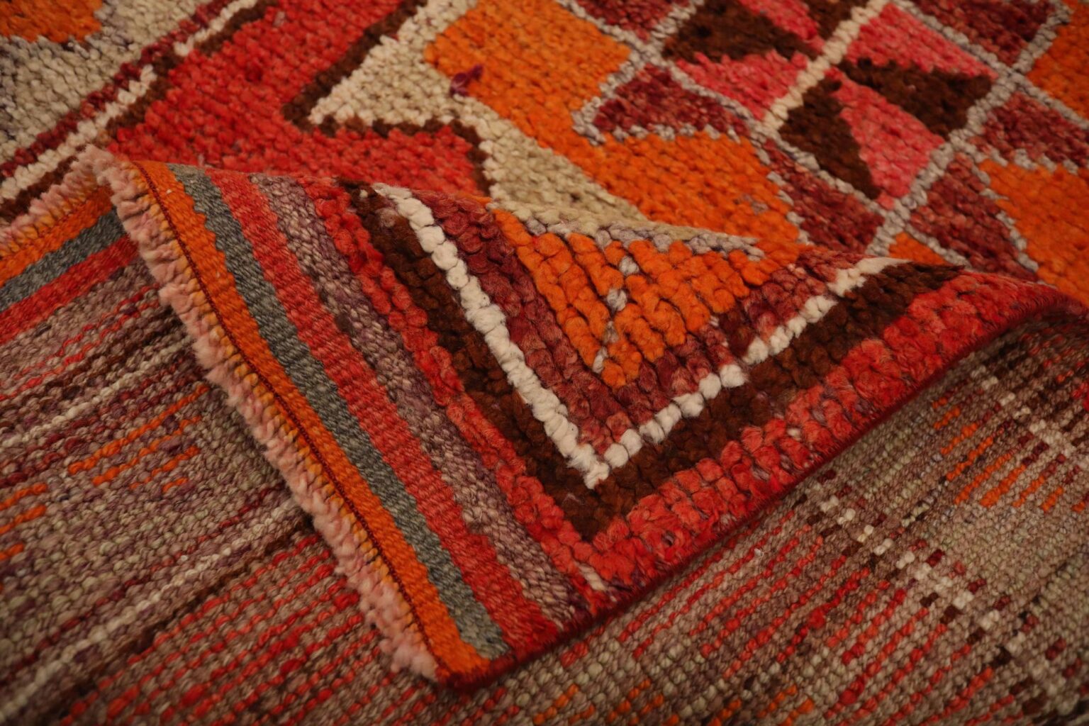 Thumbnail 9 for Antique Turkey Tribal Rug 93467